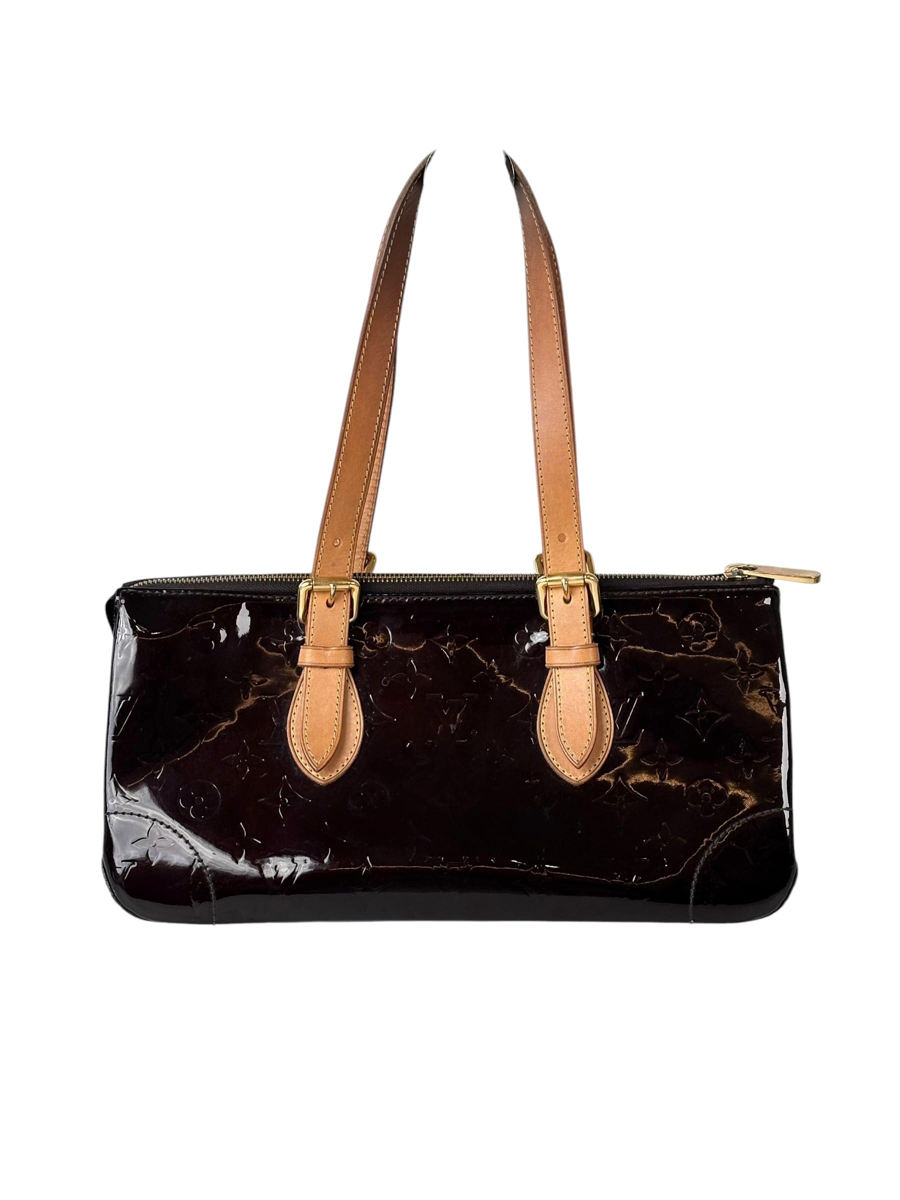 Louis Vuitton Amarante Burgundy Patent Bag