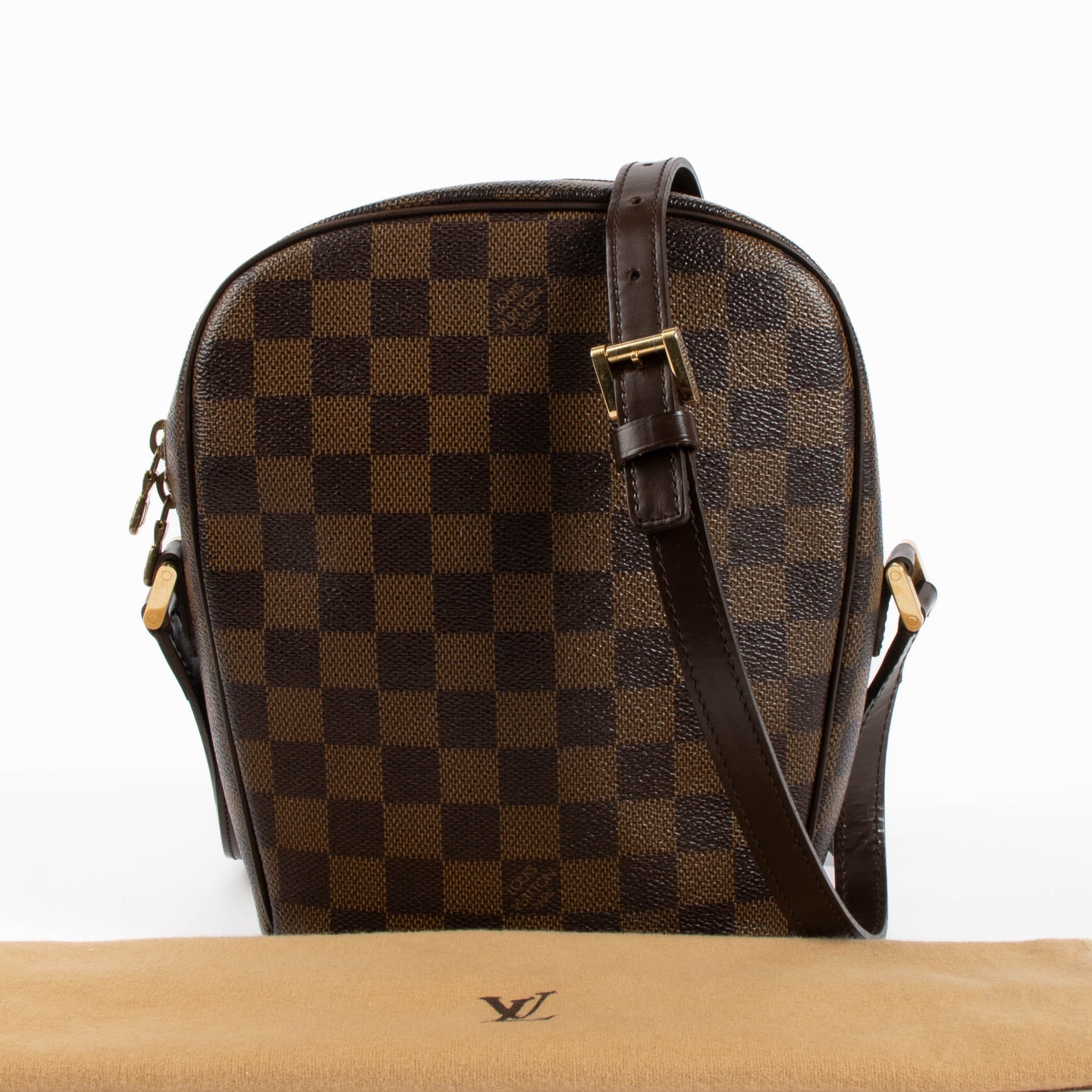 Louis Vuitton Damier Ebene Ipanema PM Bag