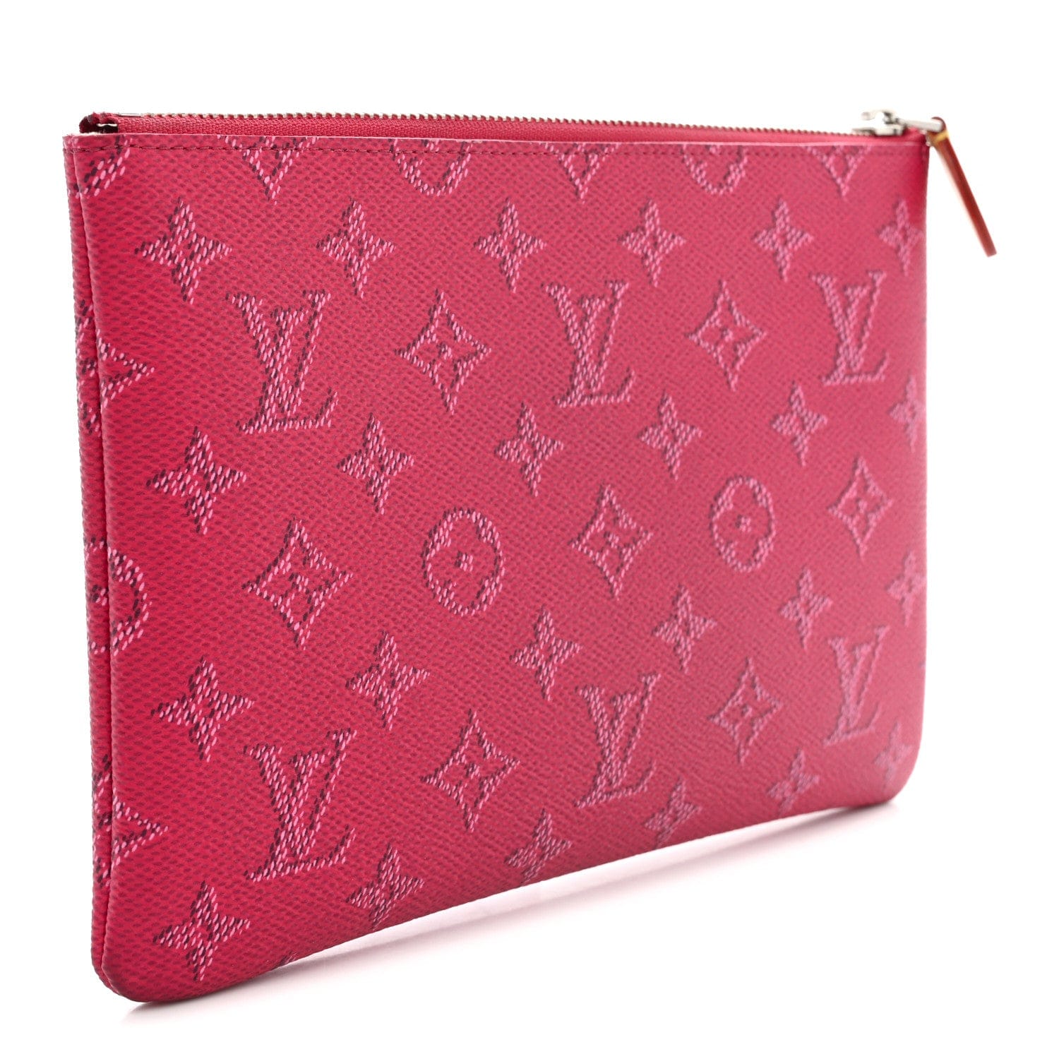 Louis Vuitton Monogram Heritage Key Pouch M Pondicherry Pink