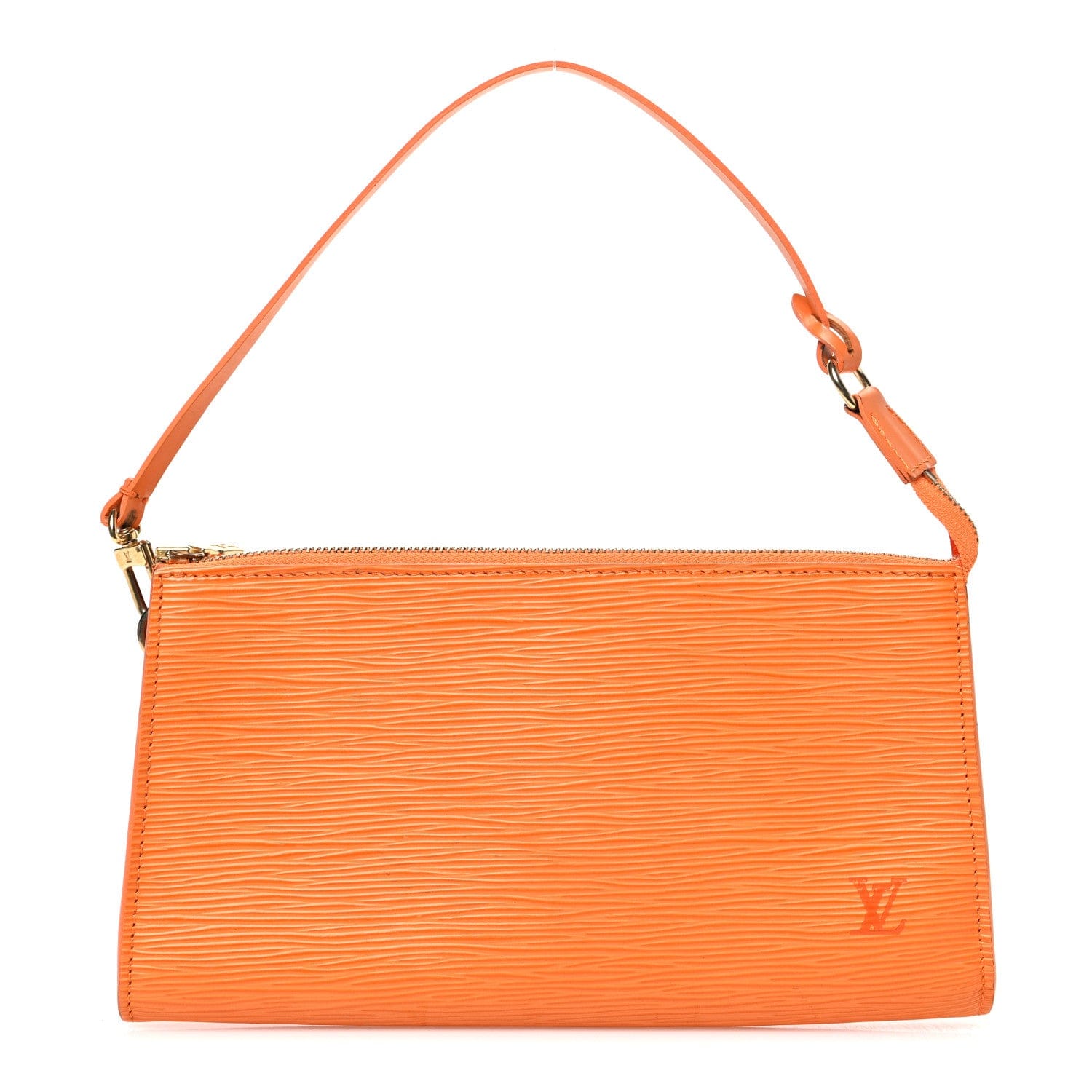 Louis Vuitton Epi Pochette Accessories 24 Mandarin