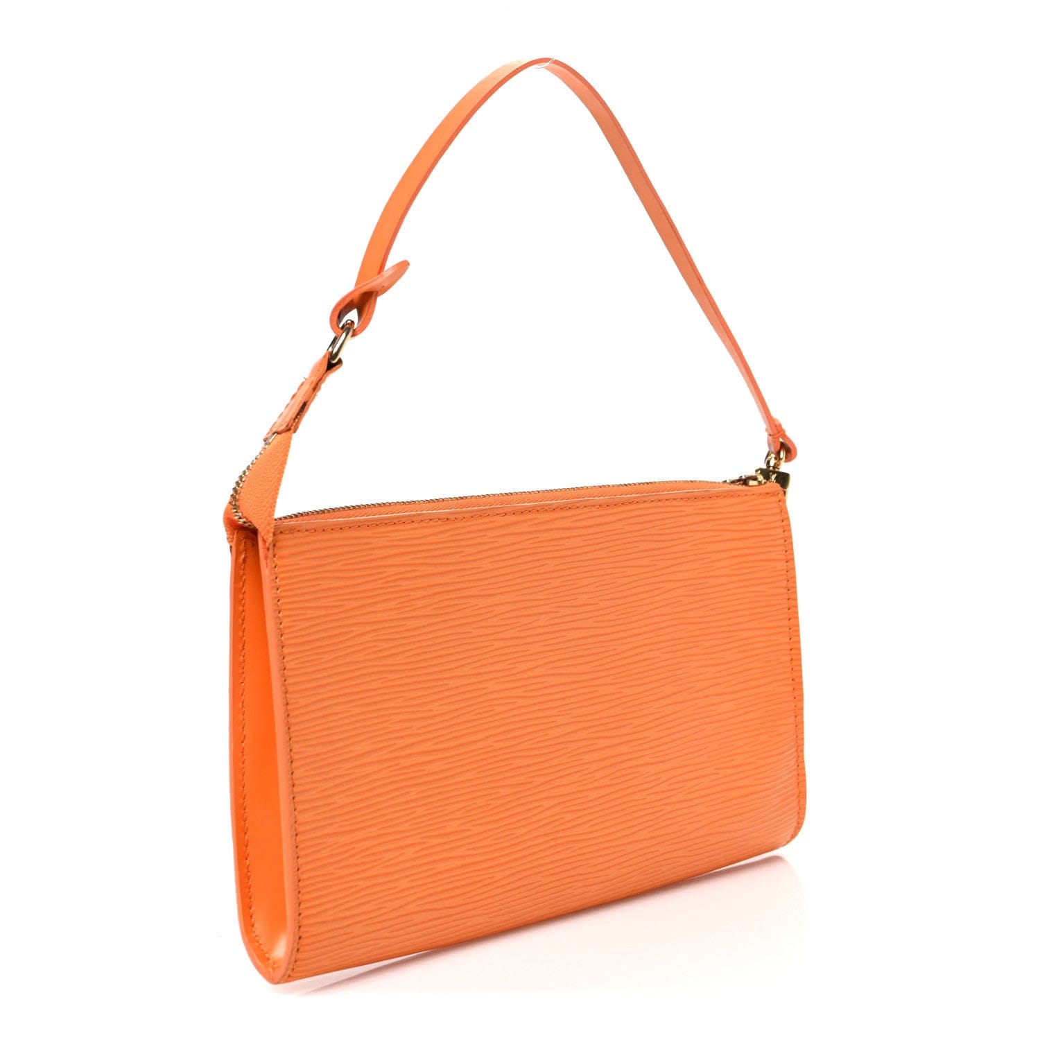 Louis Vuitton Epi Pochette Accessories 24 Mandarin