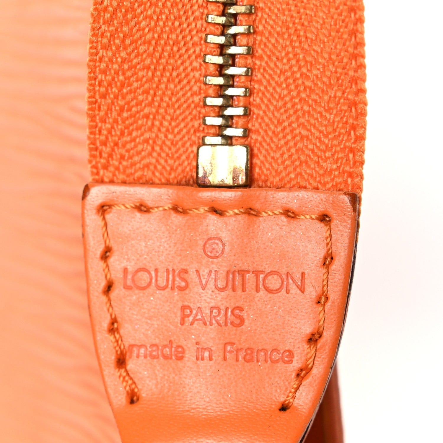 Louis Vuitton Epi Pochette Accessories 24 Mandarin