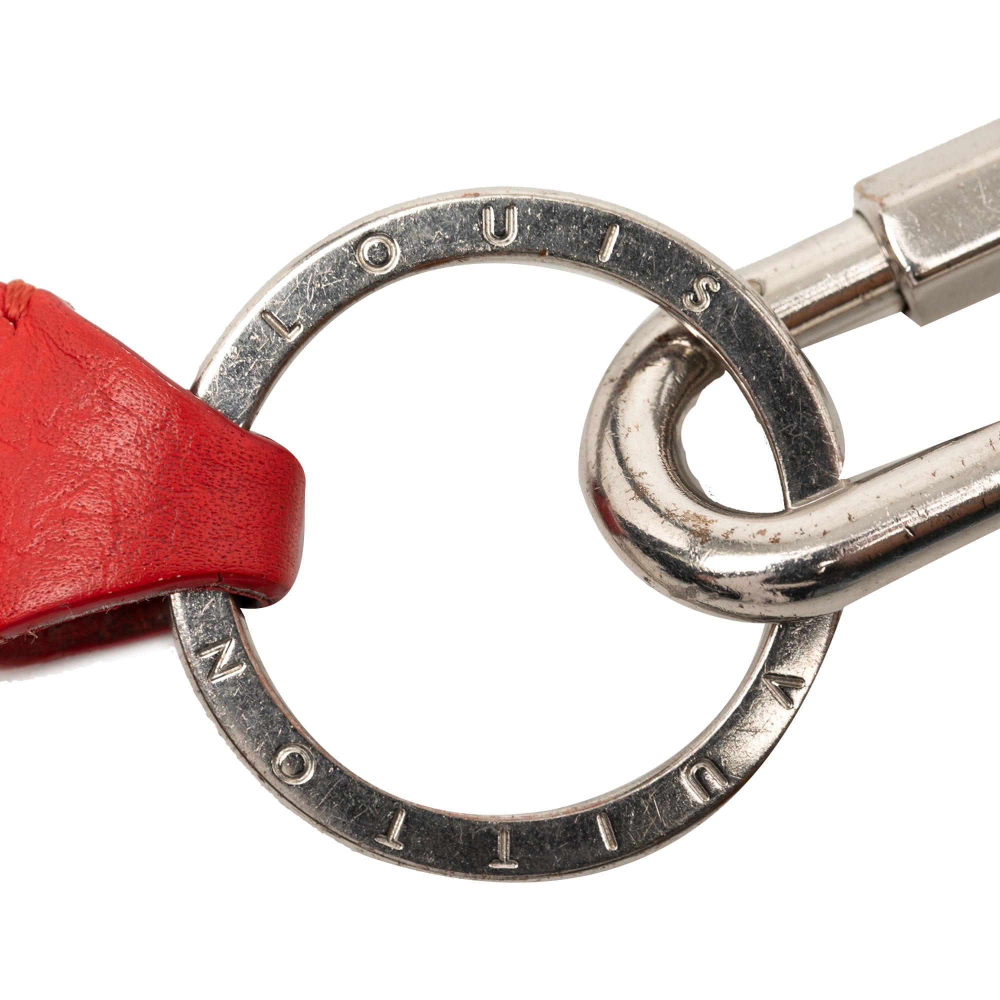 Louis Vuitton Leather Dragonne Bag Charm and Key Holder