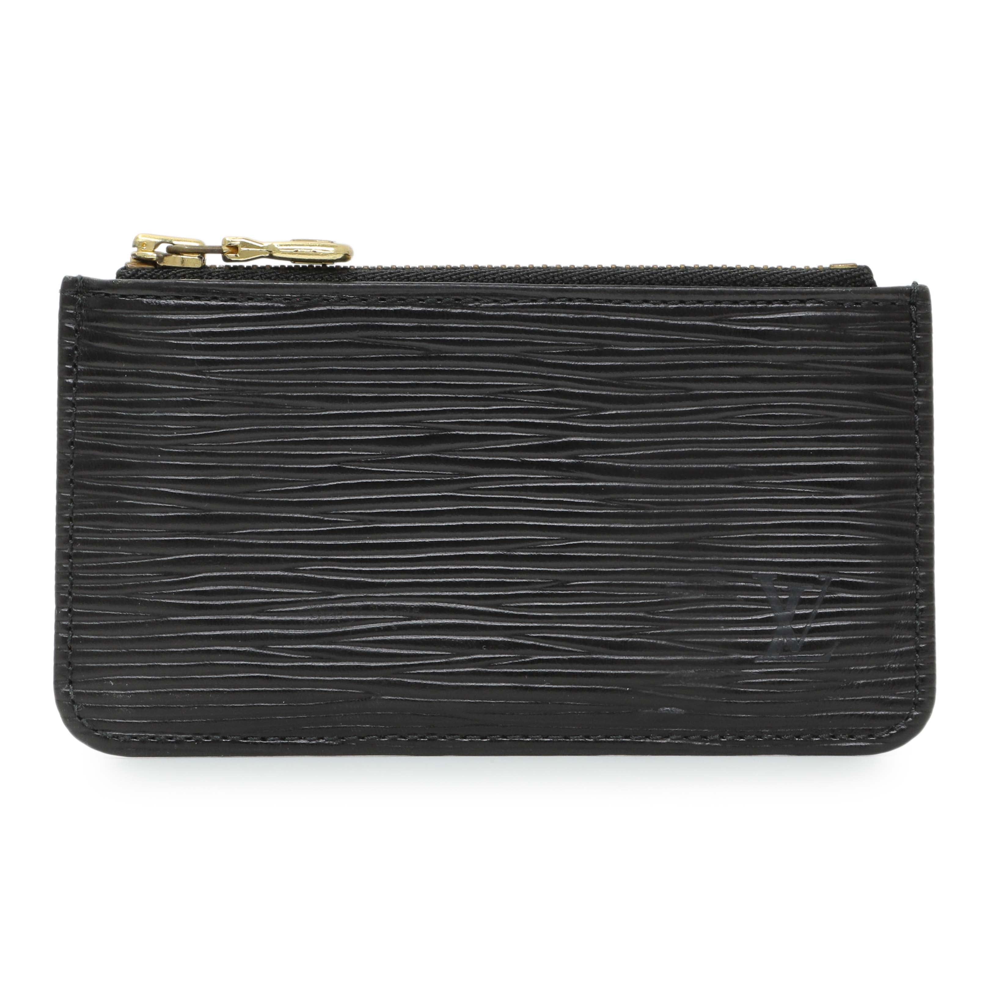 Louis Vuitton Black Epi Key Pouch