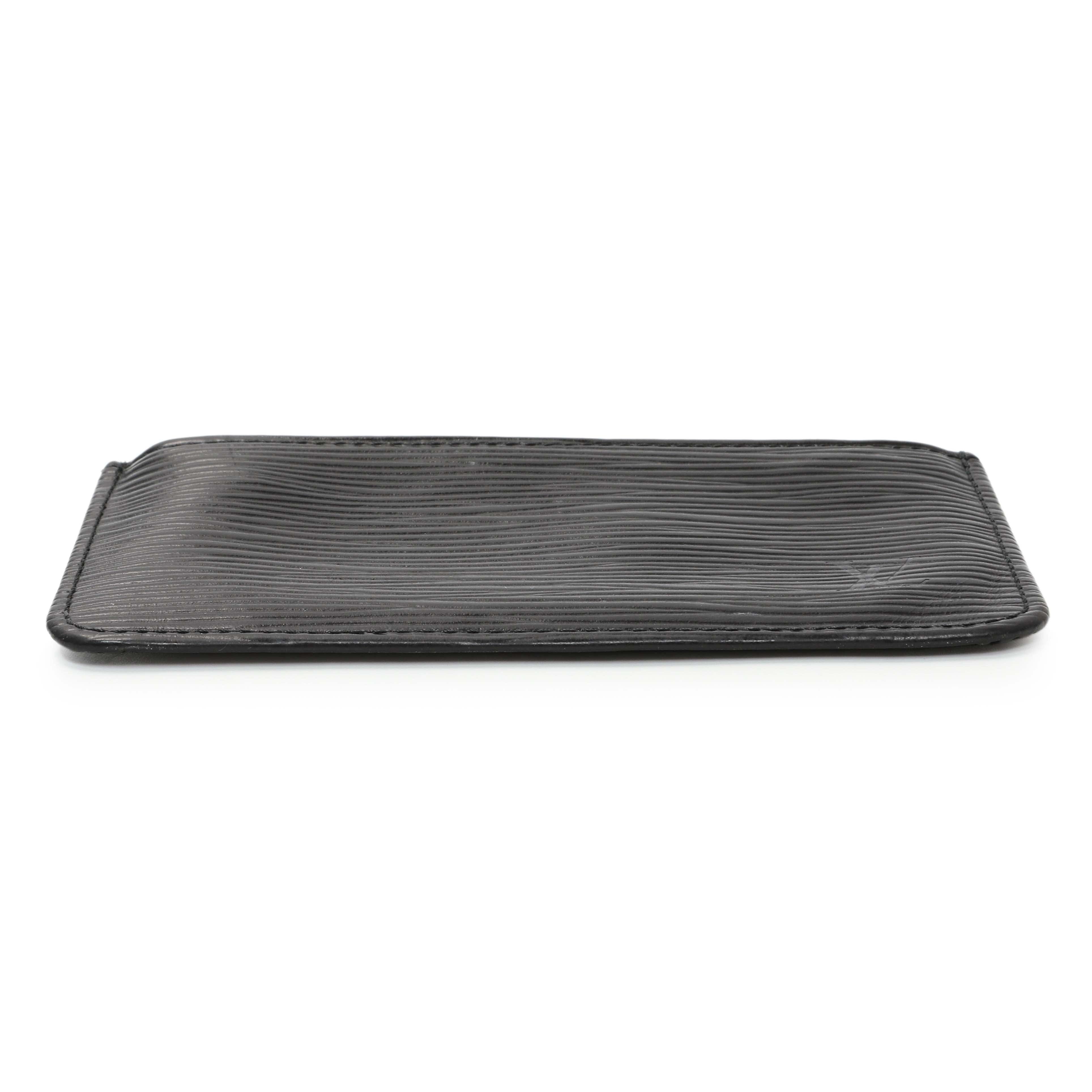 Louis Vuitton Black Epi Key Pouch