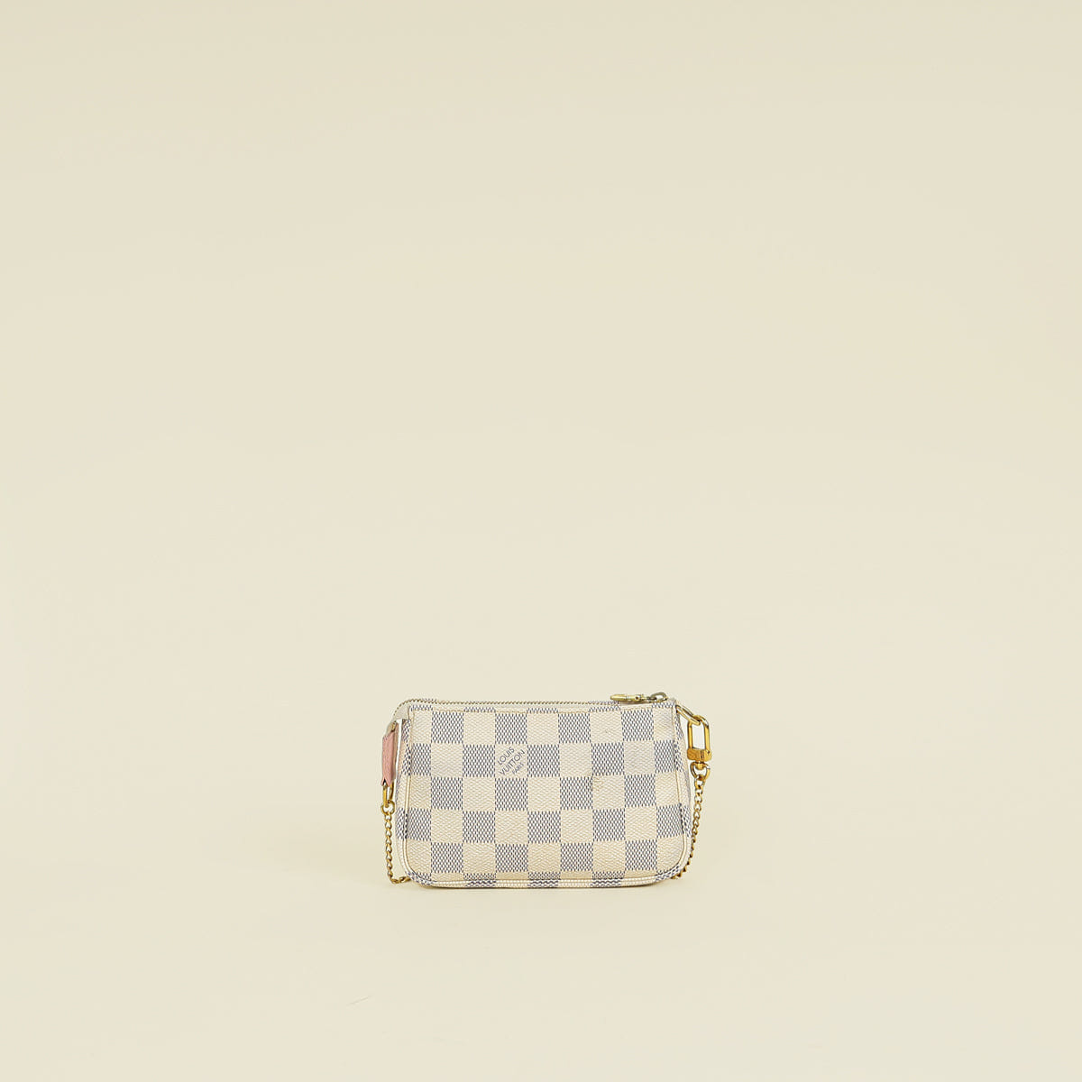 Louis Vuitton Damier Azur Multicolor 2018 Christmas Animation Mini Pochette Accessoires