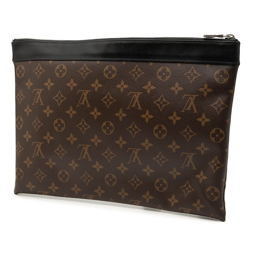 Louis Vuitton Monogram Macassar Discovery Pochette GM