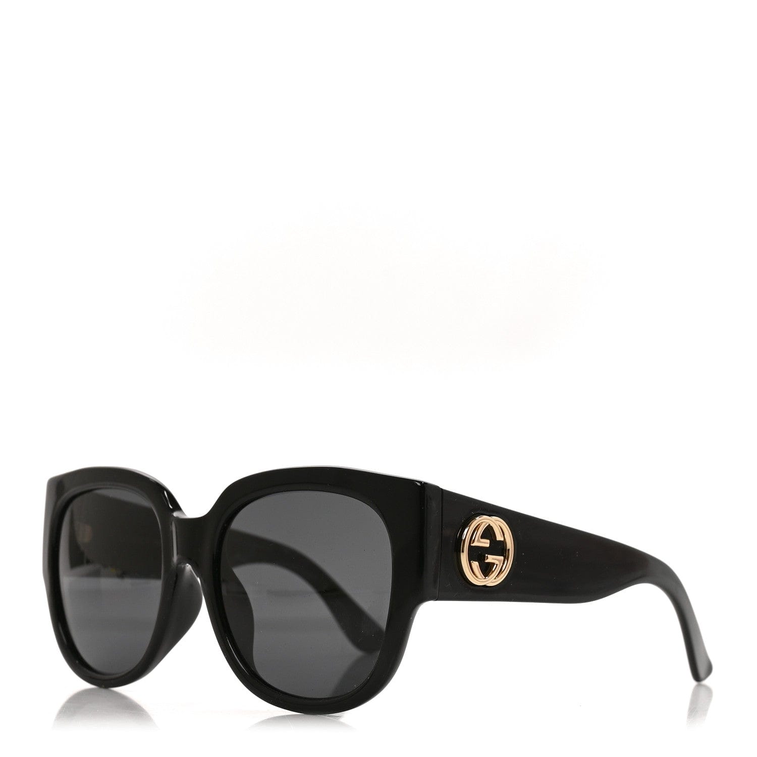 Gucci Acetate Square Frame Sunglasses GG0142SA Black