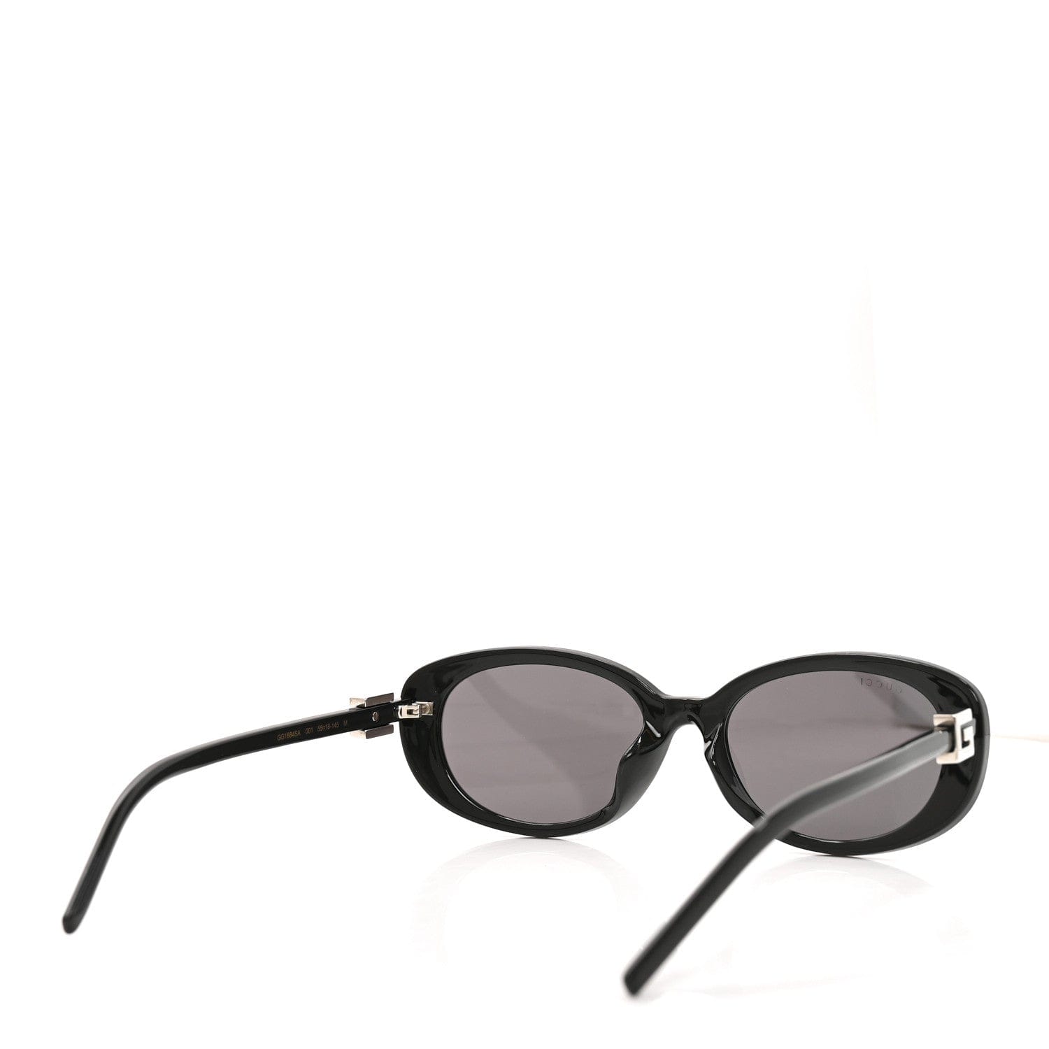 Gucci Acetate Oval Frame GG1684SA Sunglasses Black