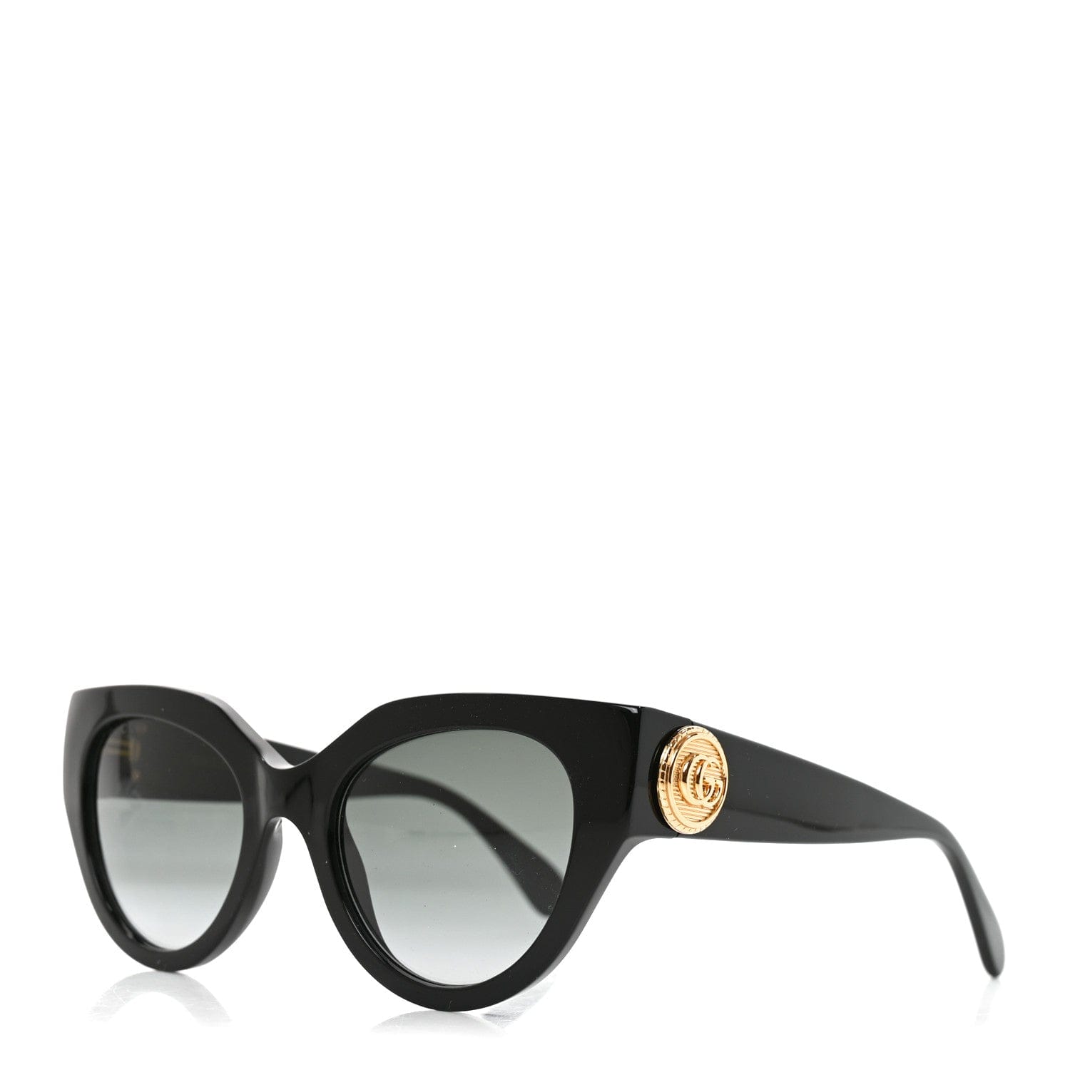 Gucci Acetate Cat Eye GG1408S Sunglasses Black