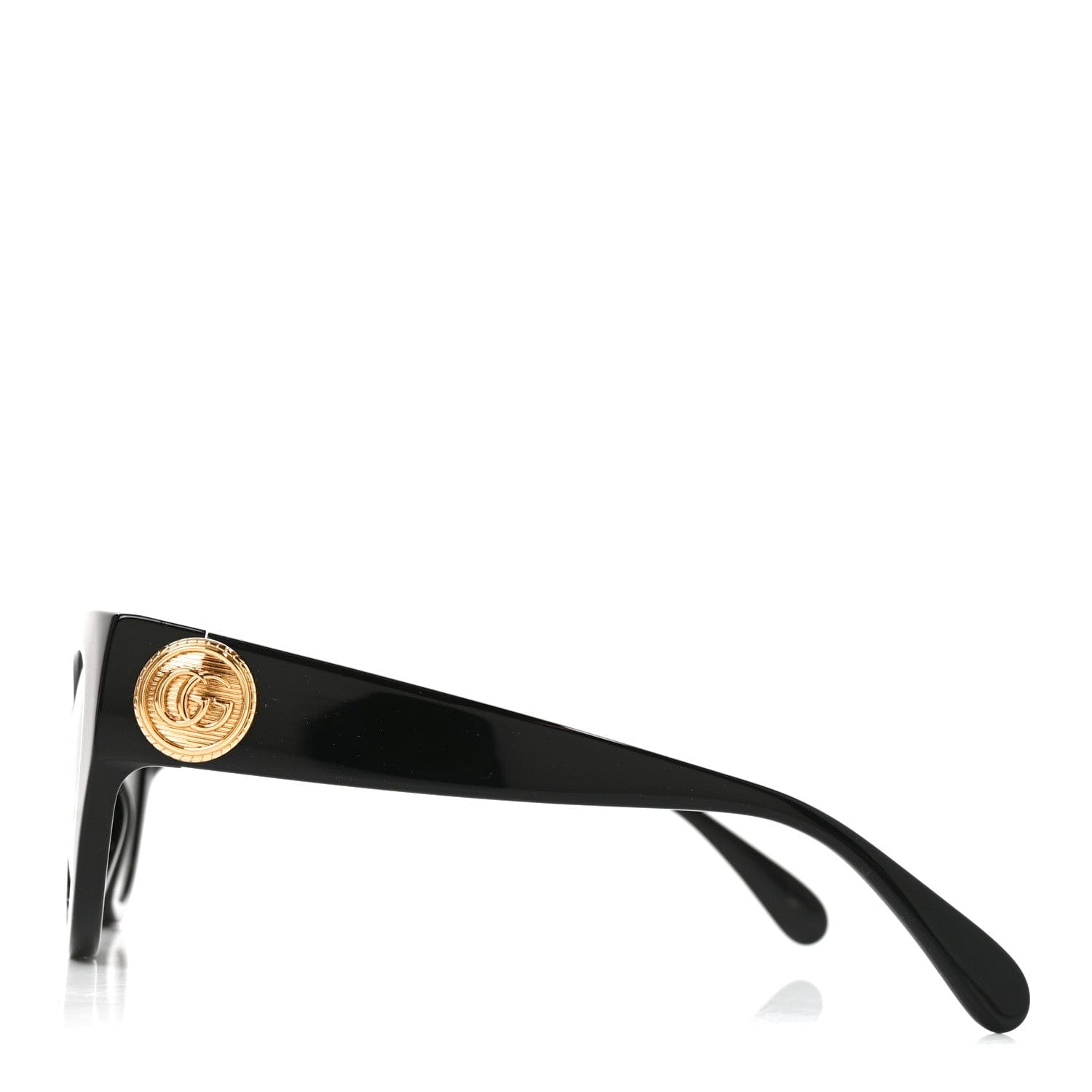 Gucci Acetate Cat Eye GG1408S Sunglasses Black