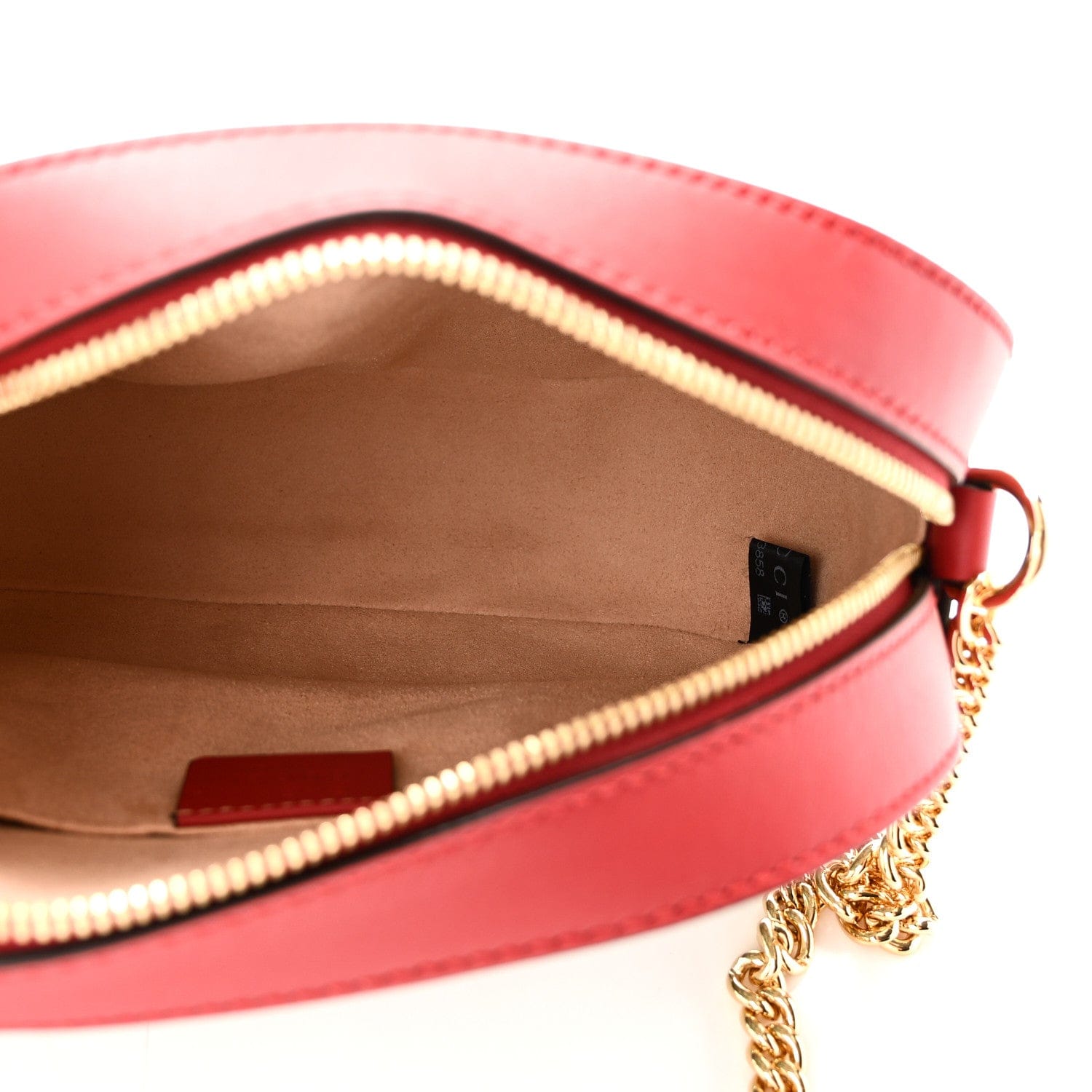 Gucci GG Supreme Monogram Blooms Mini Chain Shoulder Bag Beige Blue Navy Hibiscus Red