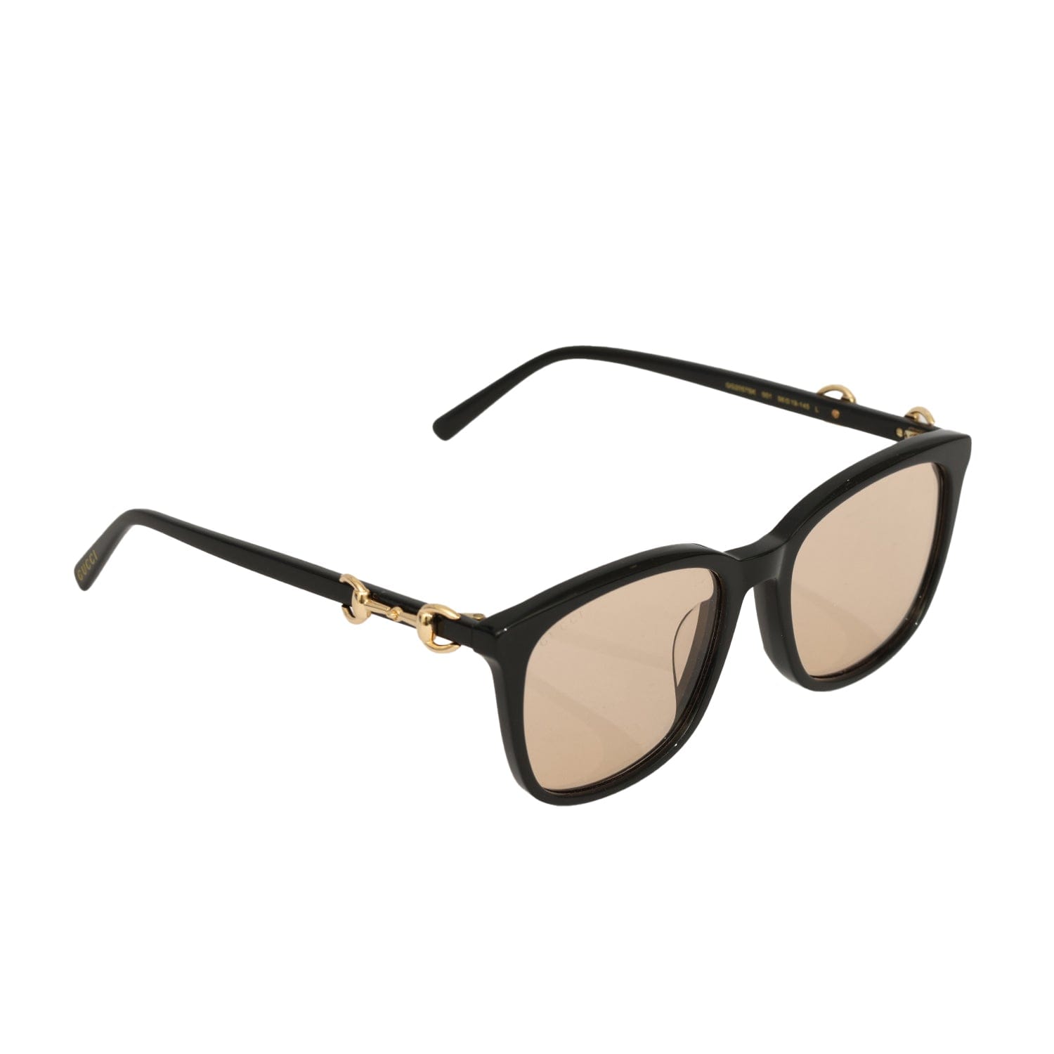 GUCCI BLACK HORSEBIT SUNGLASSES