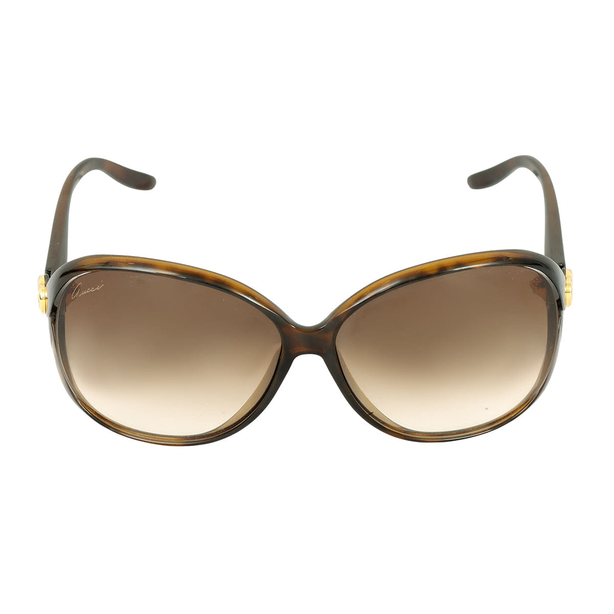 GUCCI OVERSIZED TORTOISESHELL SUNGLASSES