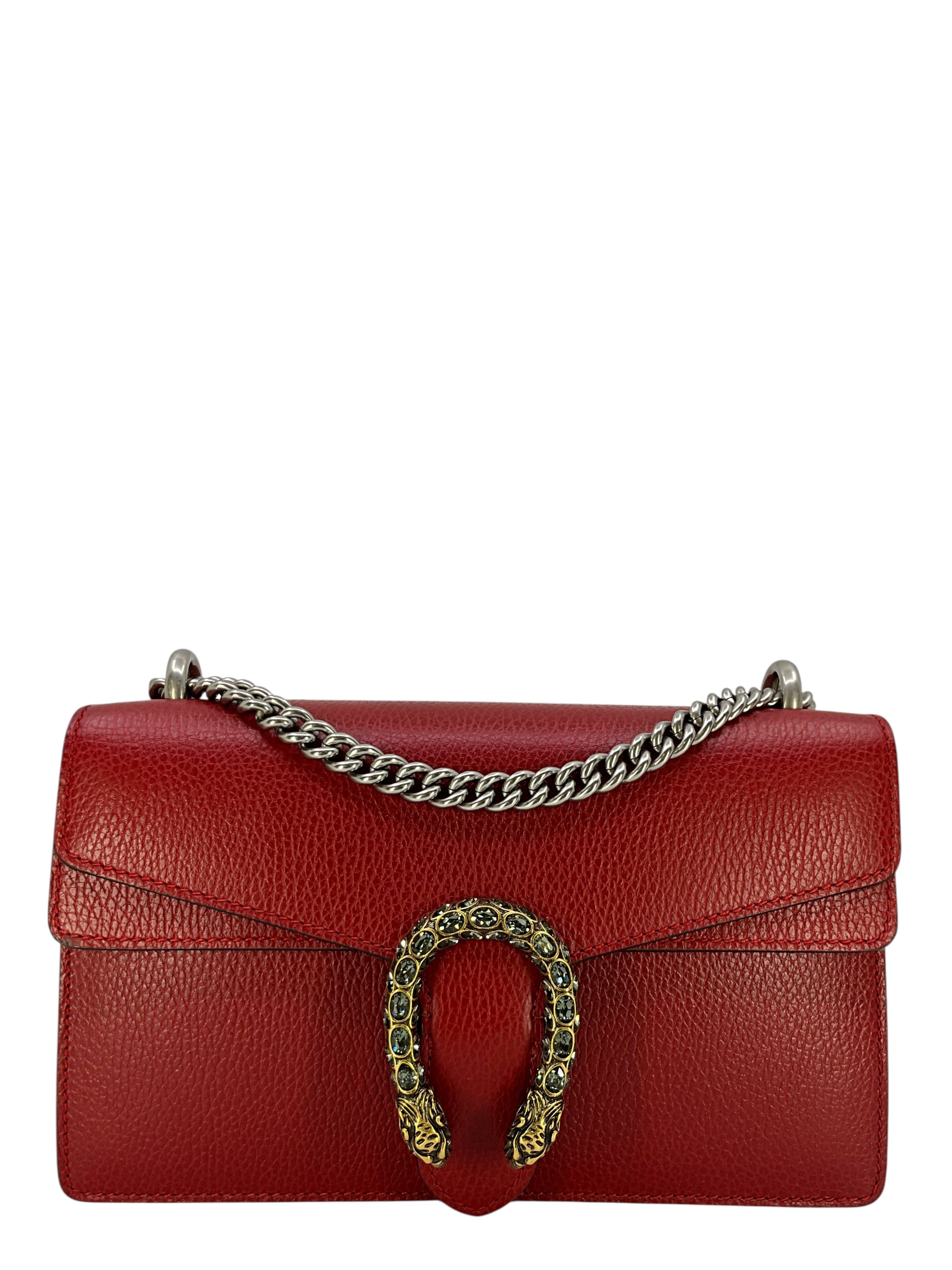 Gucci Dionysus Small Leather Shoulder Bag