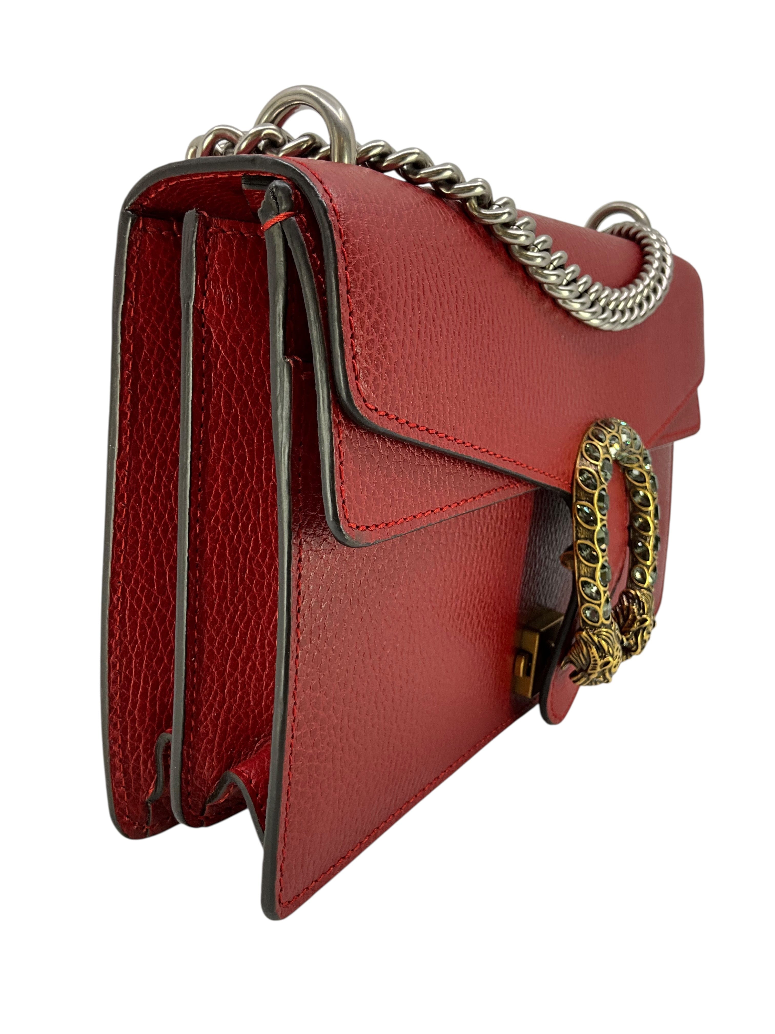 Gucci Dionysus Small Leather Shoulder Bag