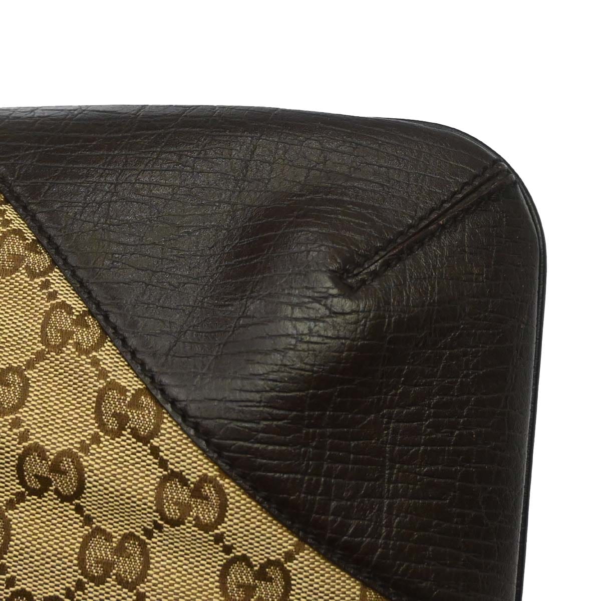 Gucci Brown GG Canvas Sherry Horsebit Shoulder Bag