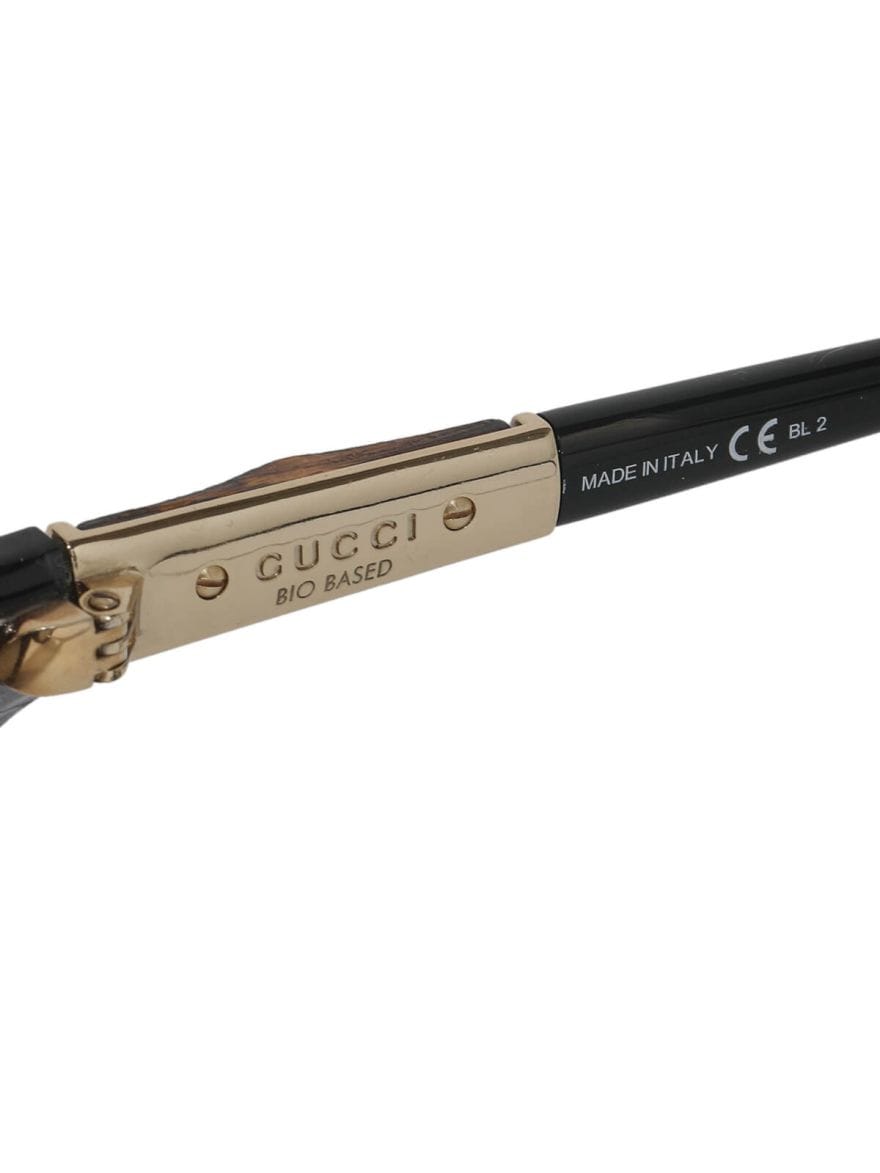 Gucci Bamboo Oversized Women's Sunglasses