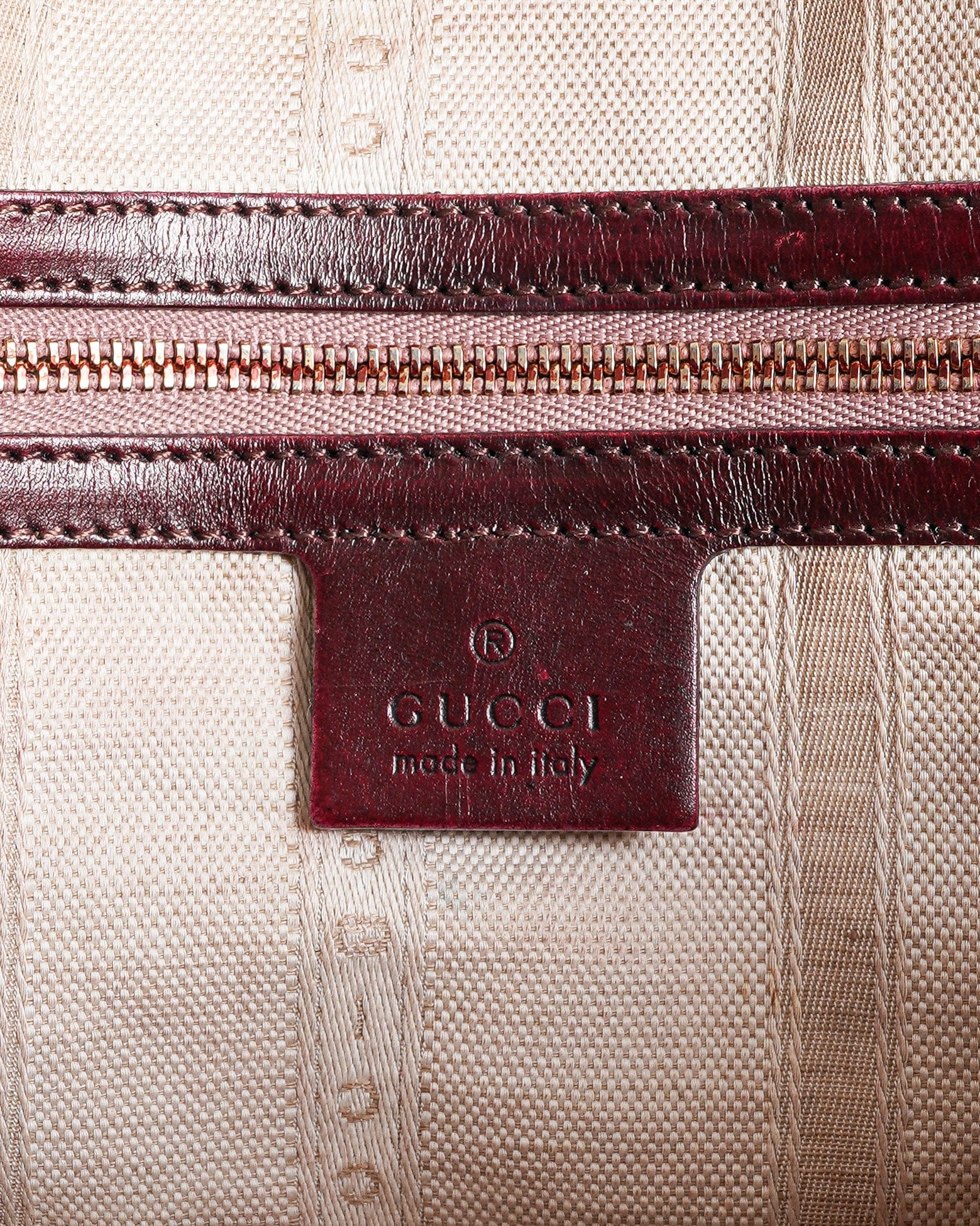 Gucci Bright Diamante Leather Boston Satchel Bag