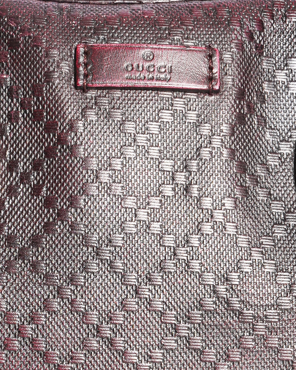 Gucci Bright Diamante Leather Boston Satchel Bag