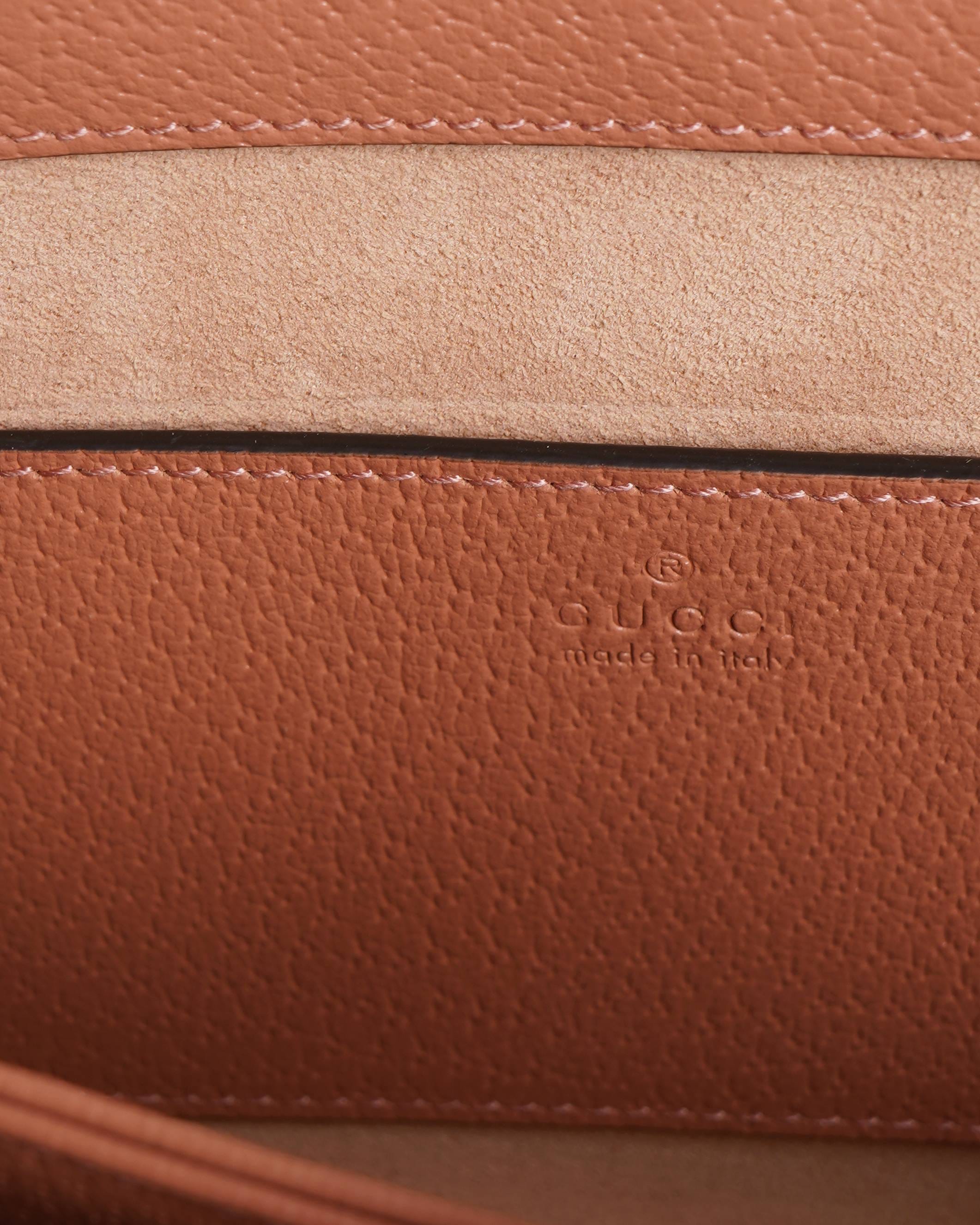 Gucci New Gucci ophidia small shoulder bag in pink canvas