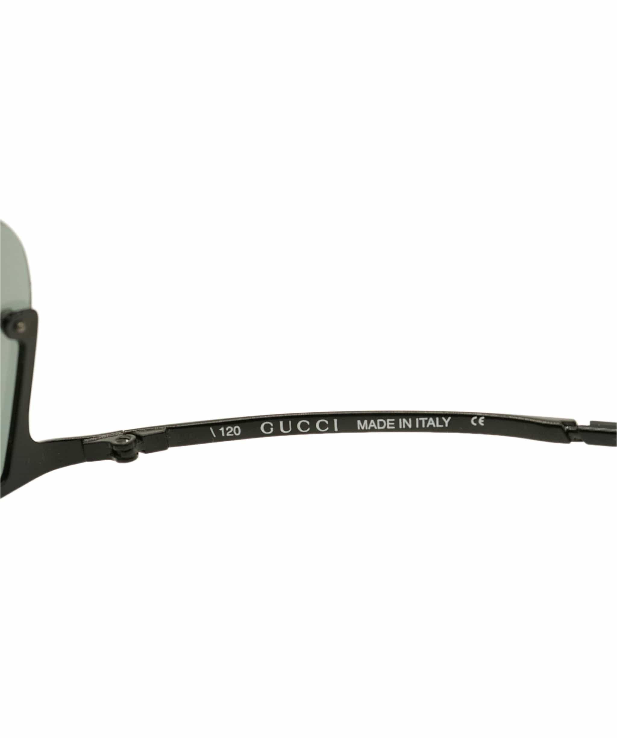 Gucci 90's style black sunglasses ALC2955