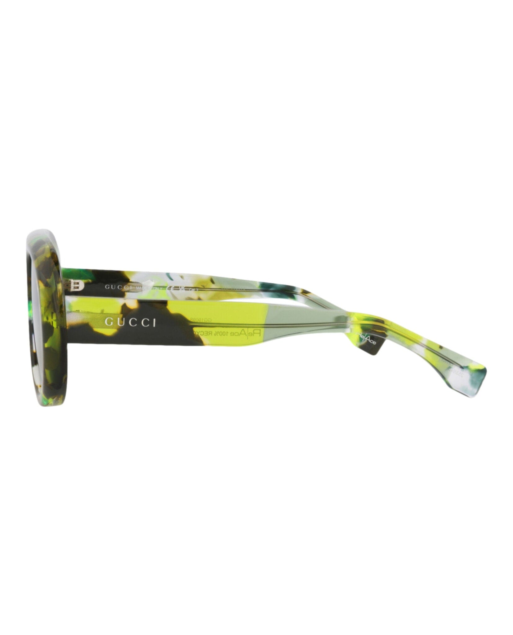Gucci Mens Aviator Green Green Brown Fashion Designer Eyewear