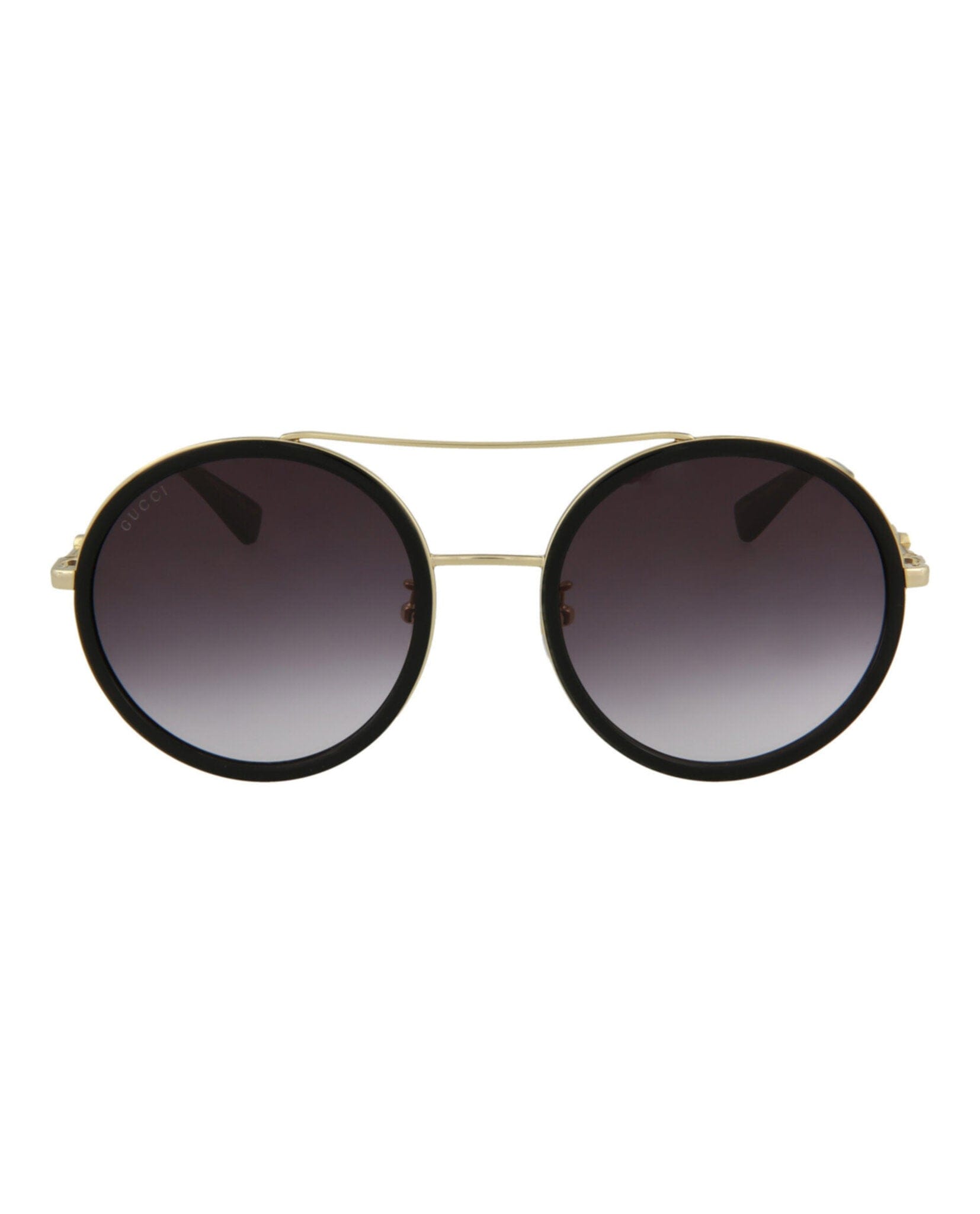 Gucci Womens Round/Oval Black Gold Grey Fashion Designer Eyewear