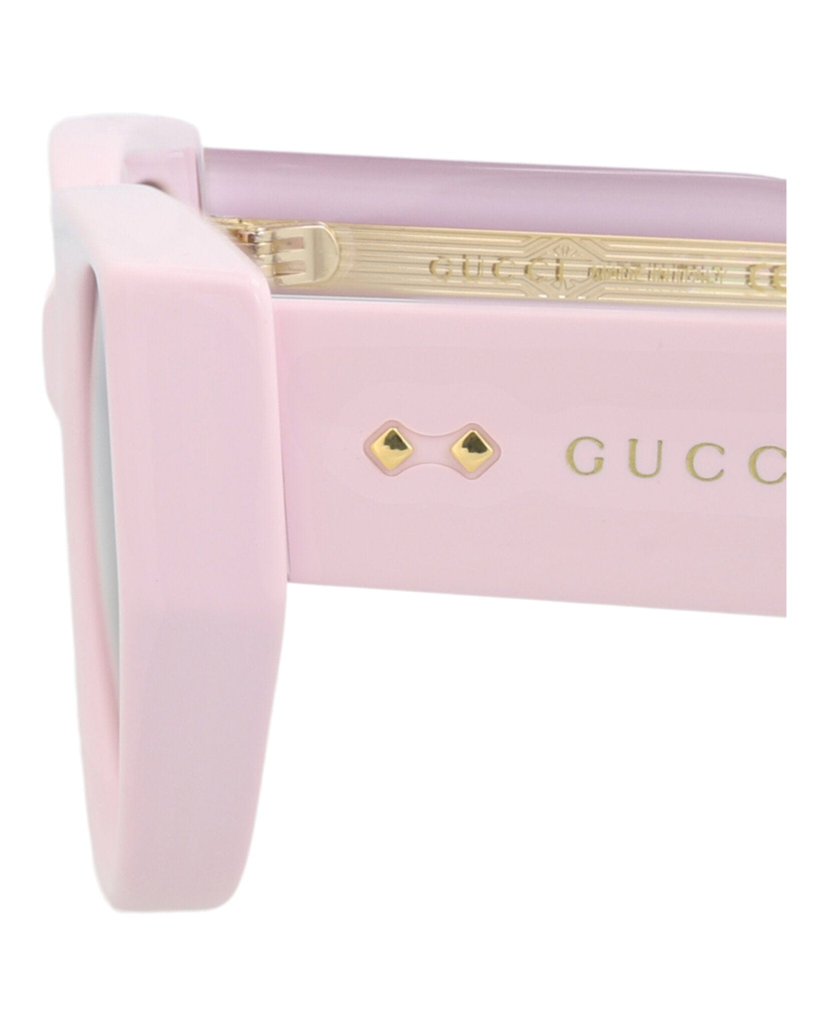 Gucci Womens Cat Eye Pink Pink Brown Fashion Designer Eyewear