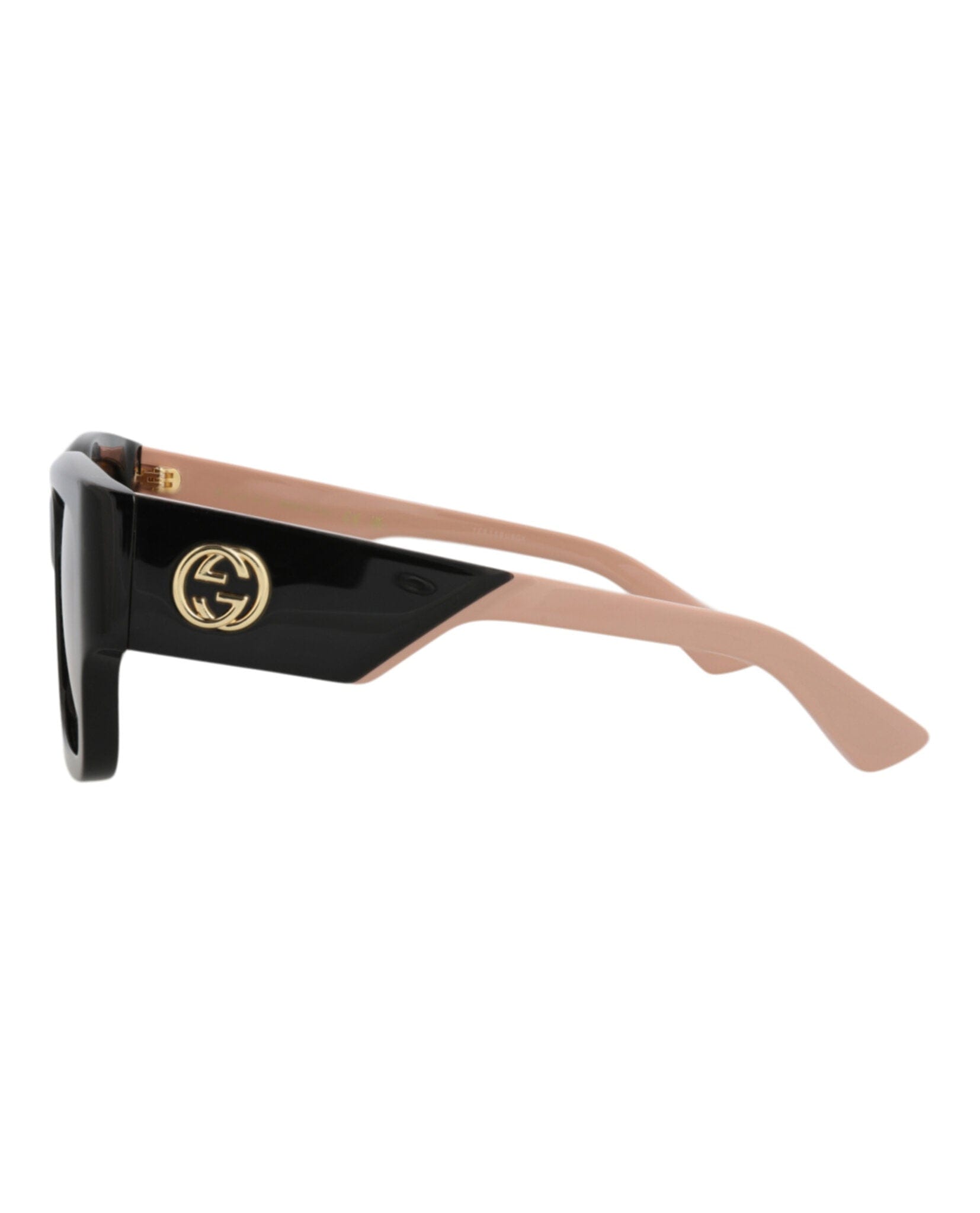 Gucci Womens Square/Rectangle Black Pink Brown Fashion Designer Eyewear
