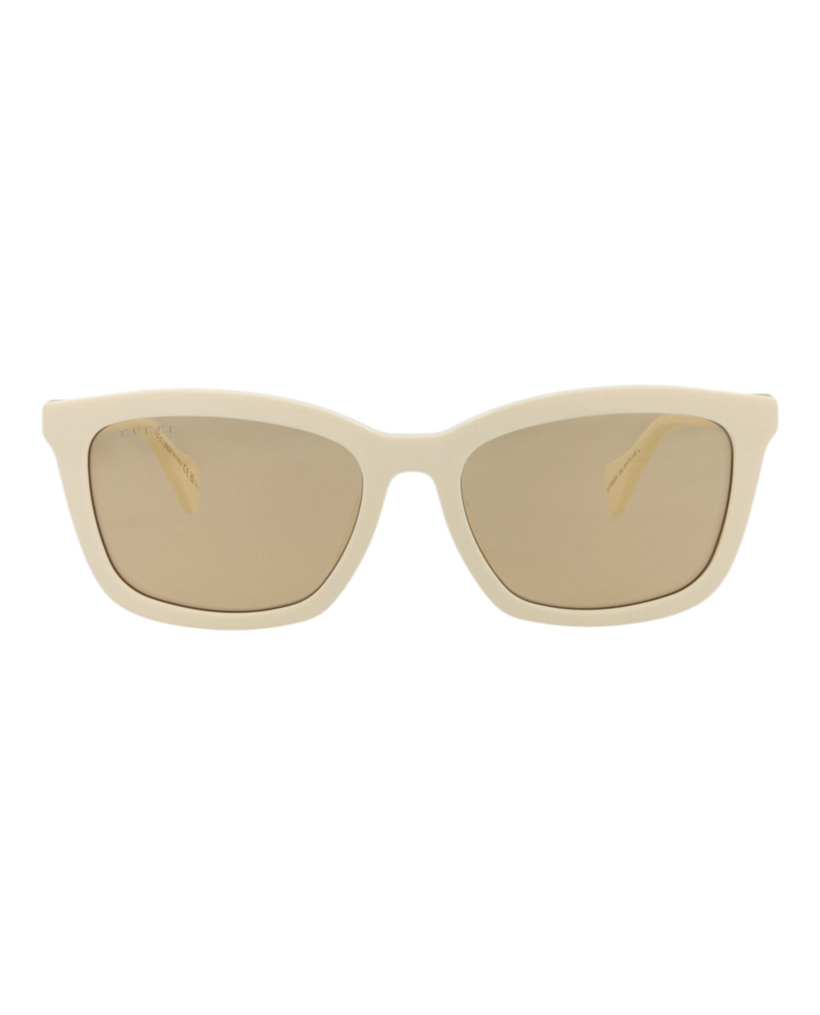 Gucci Womens Square/Rectangle Ivory Ivory Pink Fashion Designer Eyewear