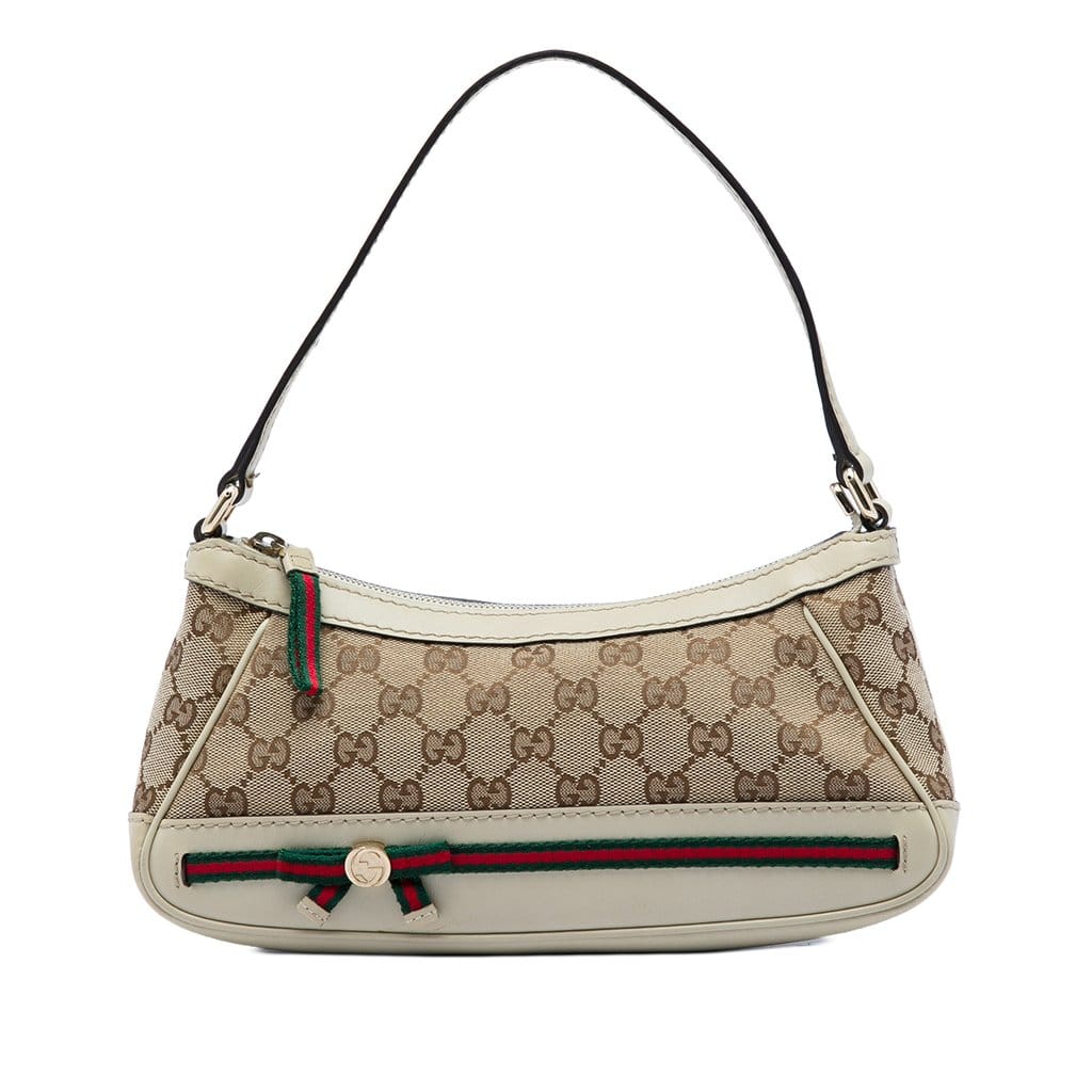 Gucci GG Canvas Web Mayfair Shoulder Bag
