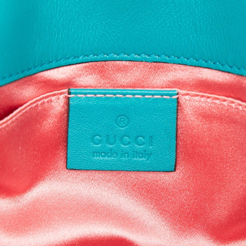 Gucci Small GG Marmont Matelasse Velvet Shoulder Bag