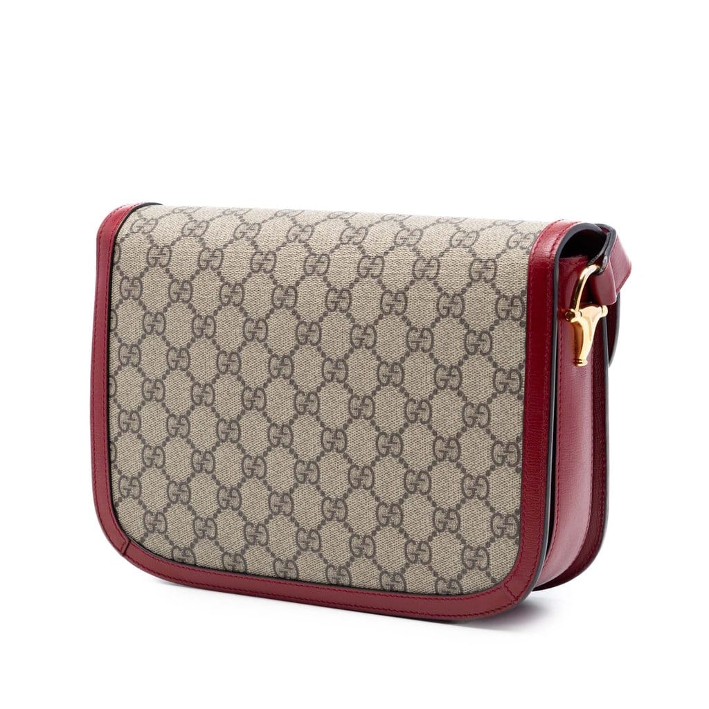 Gucci Medium GG Supreme Horsebit 1955 Shoulder Bag