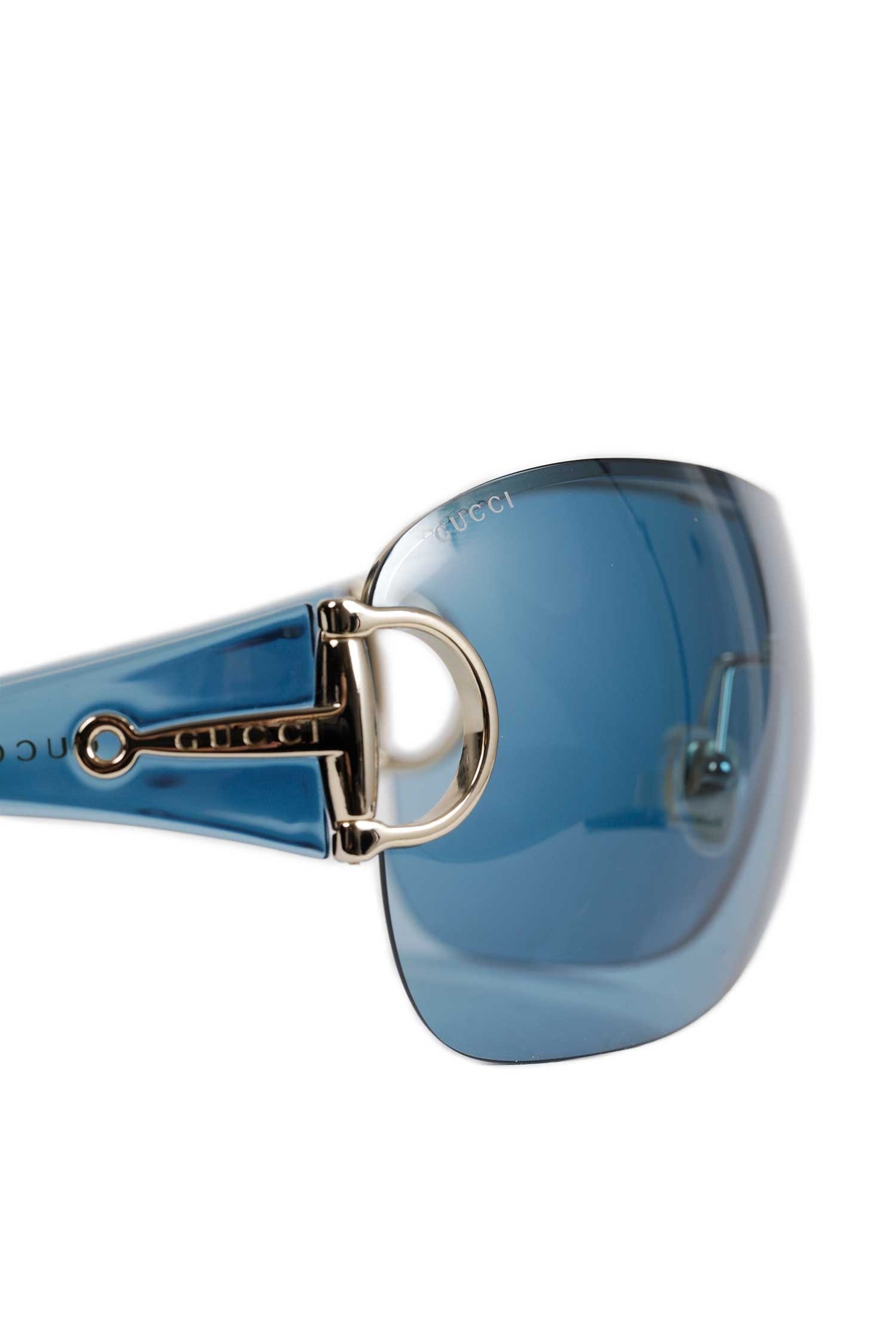 Gucci Frameless Mask Sunglasses