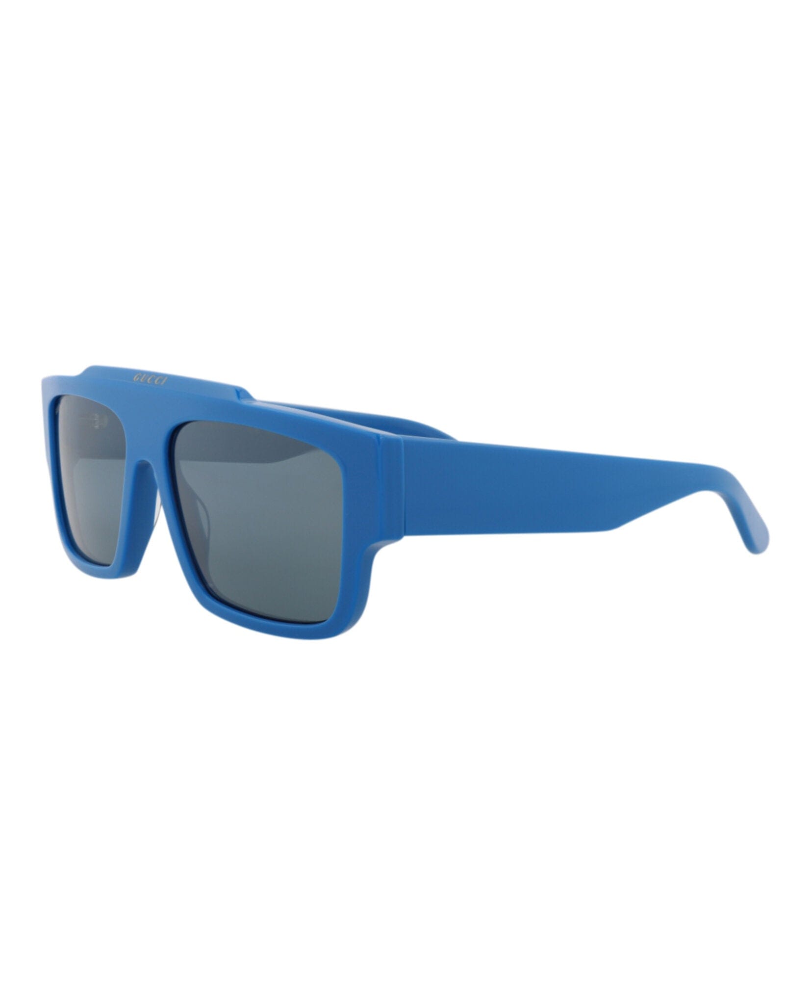 Gucci Mens Square/Rectangle Light Blue Light Blue Blue Fashion Designer Eyewear