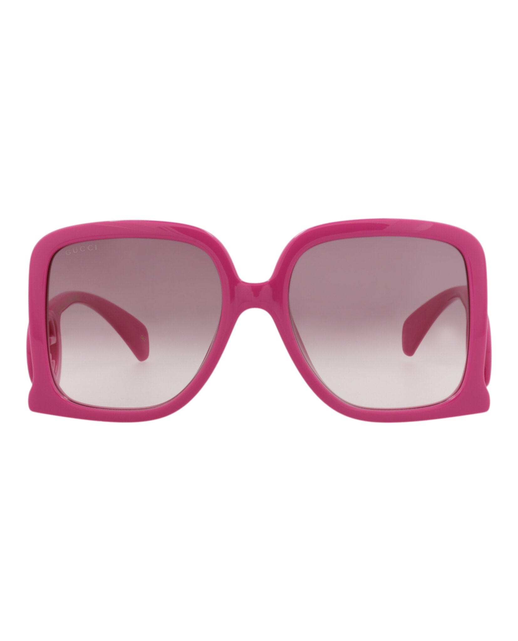 Gucci Womens Square/Rectangle Fuchsia Fuchsia Violet Fashion Designer Eyewear