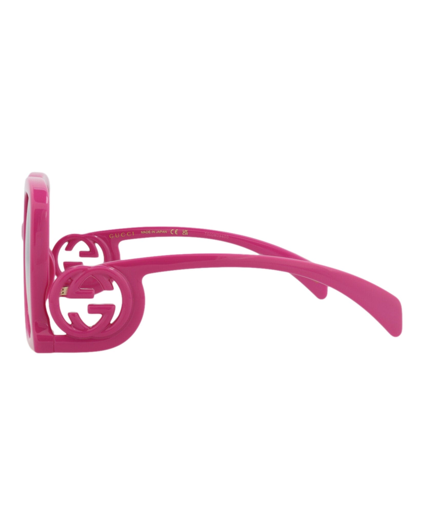 Gucci Womens Square/Rectangle Fuchsia Fuchsia Violet Fashion Designer Eyewear