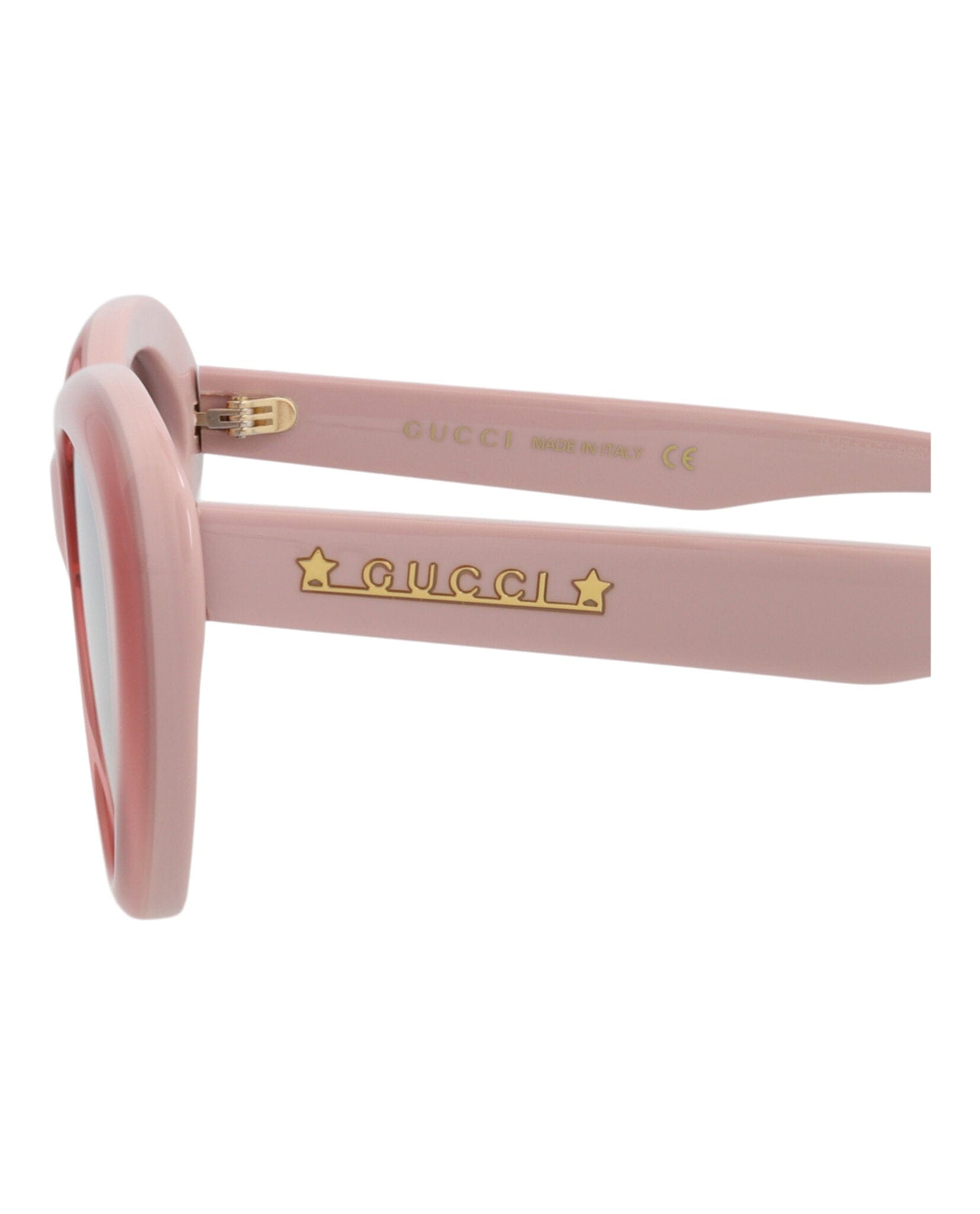 Gucci Womens Cat Eye Pink Pink Grey Fashion Designer Eyewear