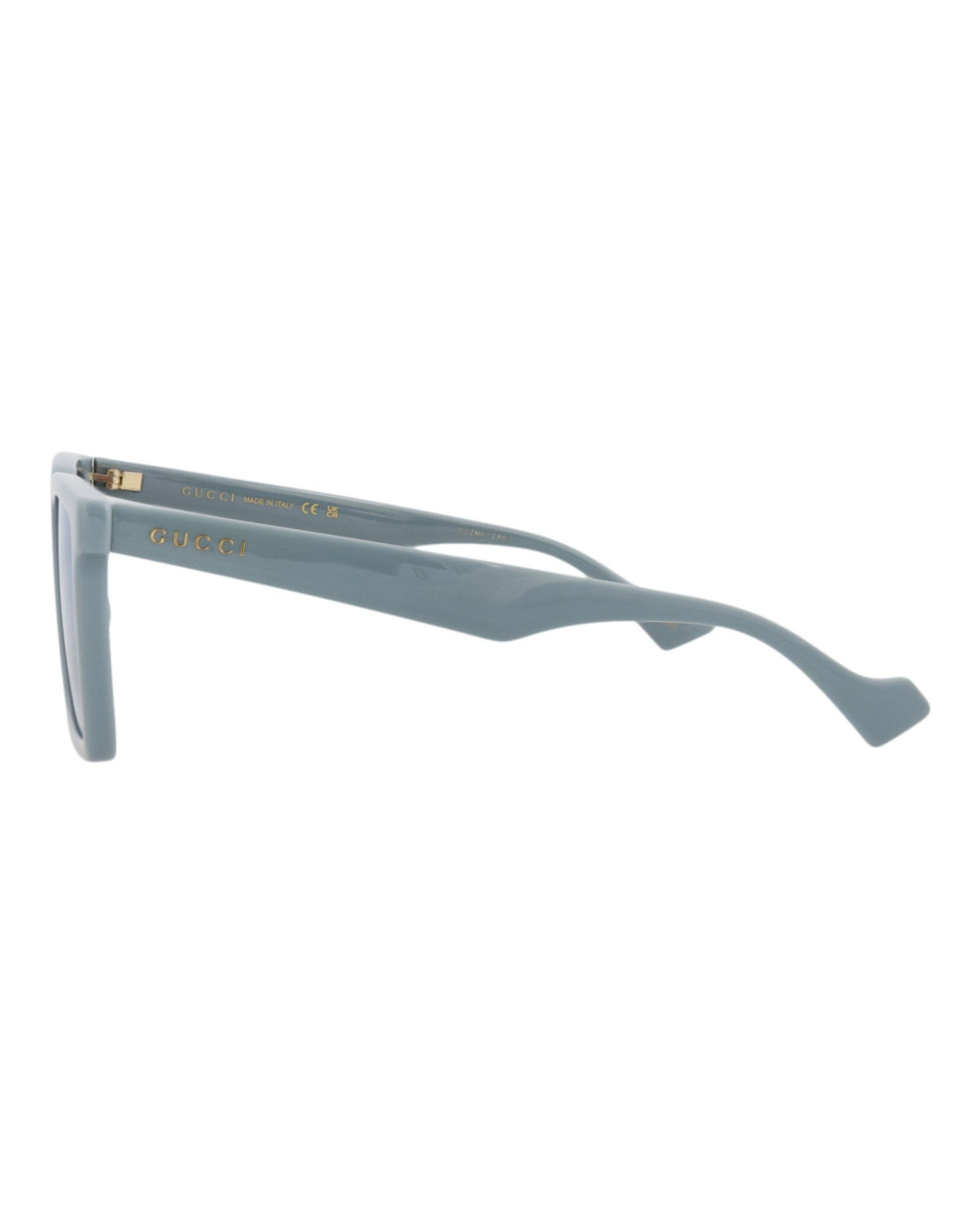 Gucci Mens Square/Rectangle Light Blue Light Blue Violet Fashion Designer Eyewear