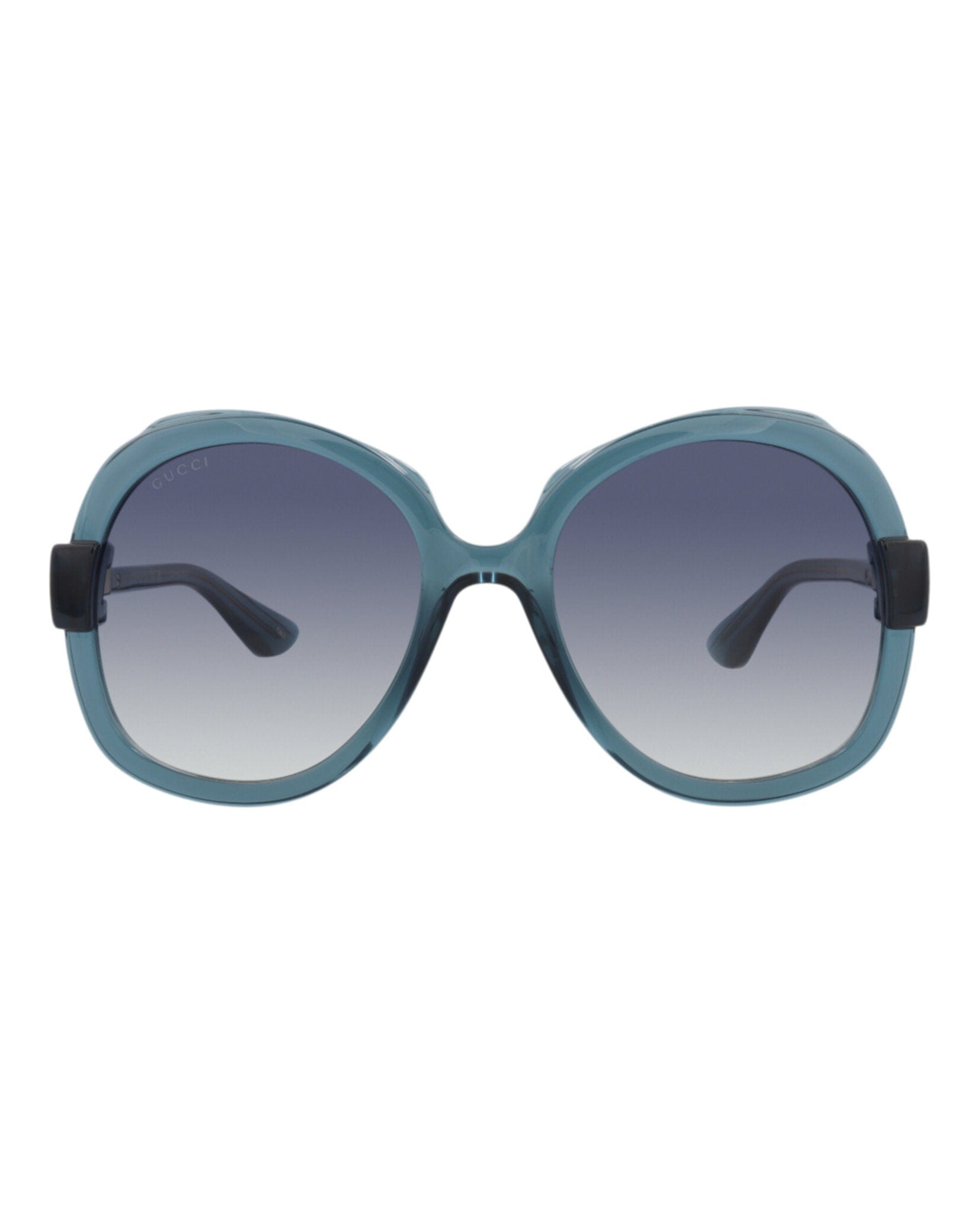 Gucci Womens Round/Oval Blue Blue Blue Fashion Designer Eyewear