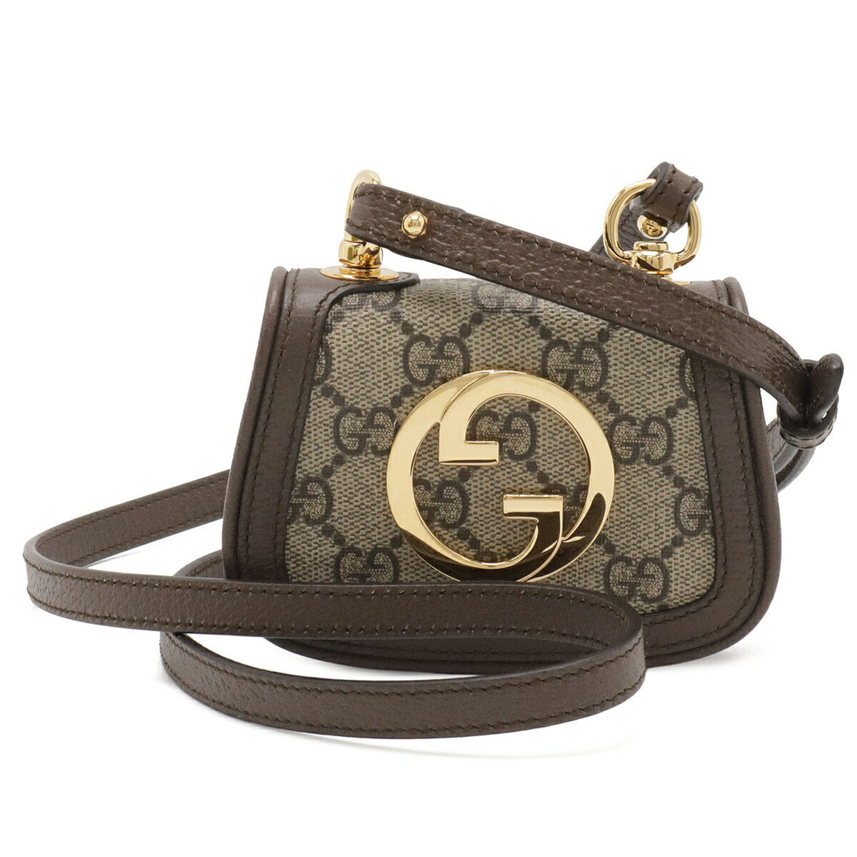 Gucci Blondie Interlocking G GG Supreme Shoulder Bag