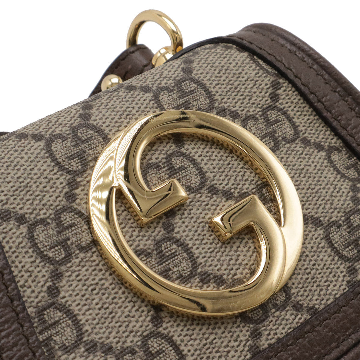 Gucci Blondie Interlocking G GG Supreme Shoulder Bag