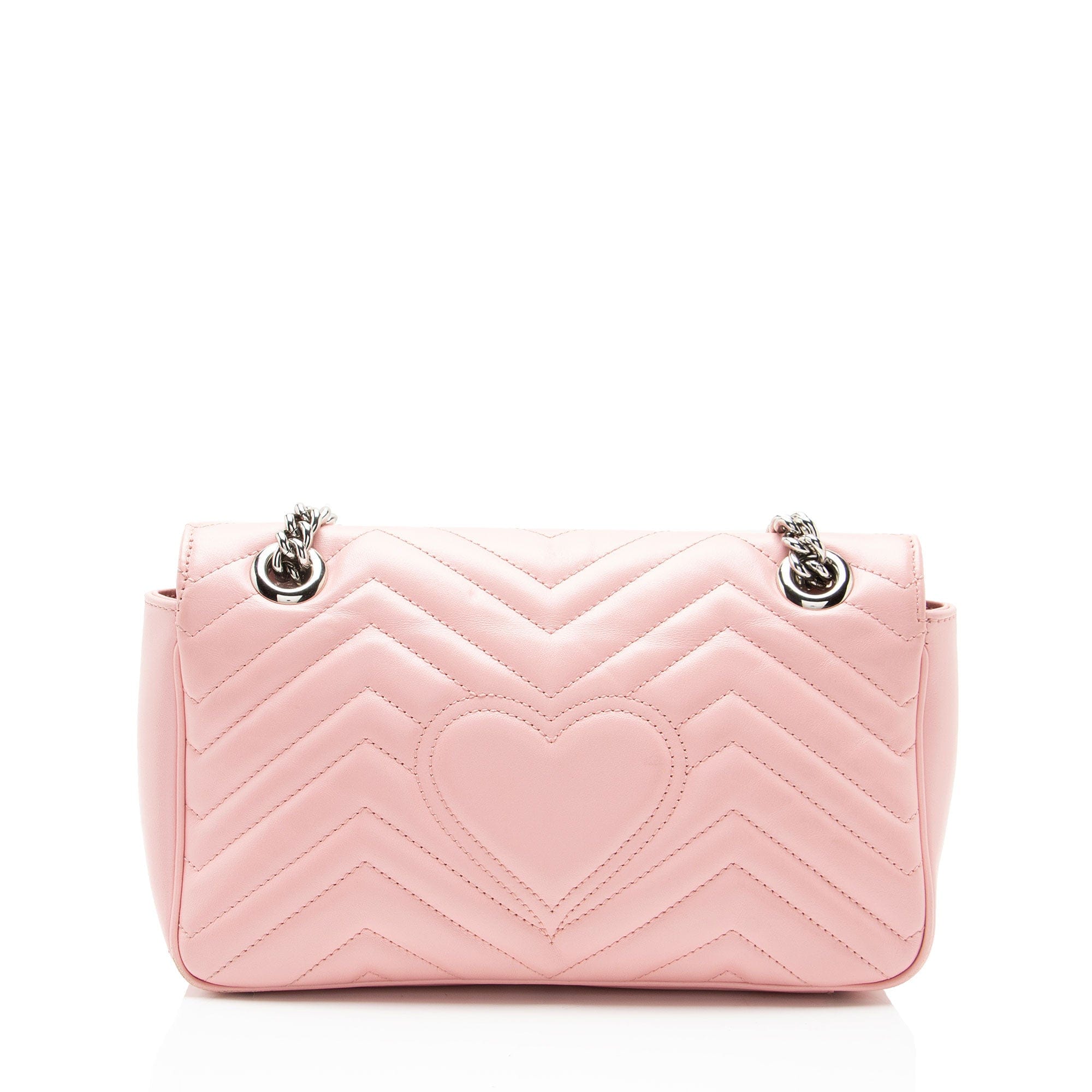Gucci Matelasse Leather GG Marmont Medium Flap Bag