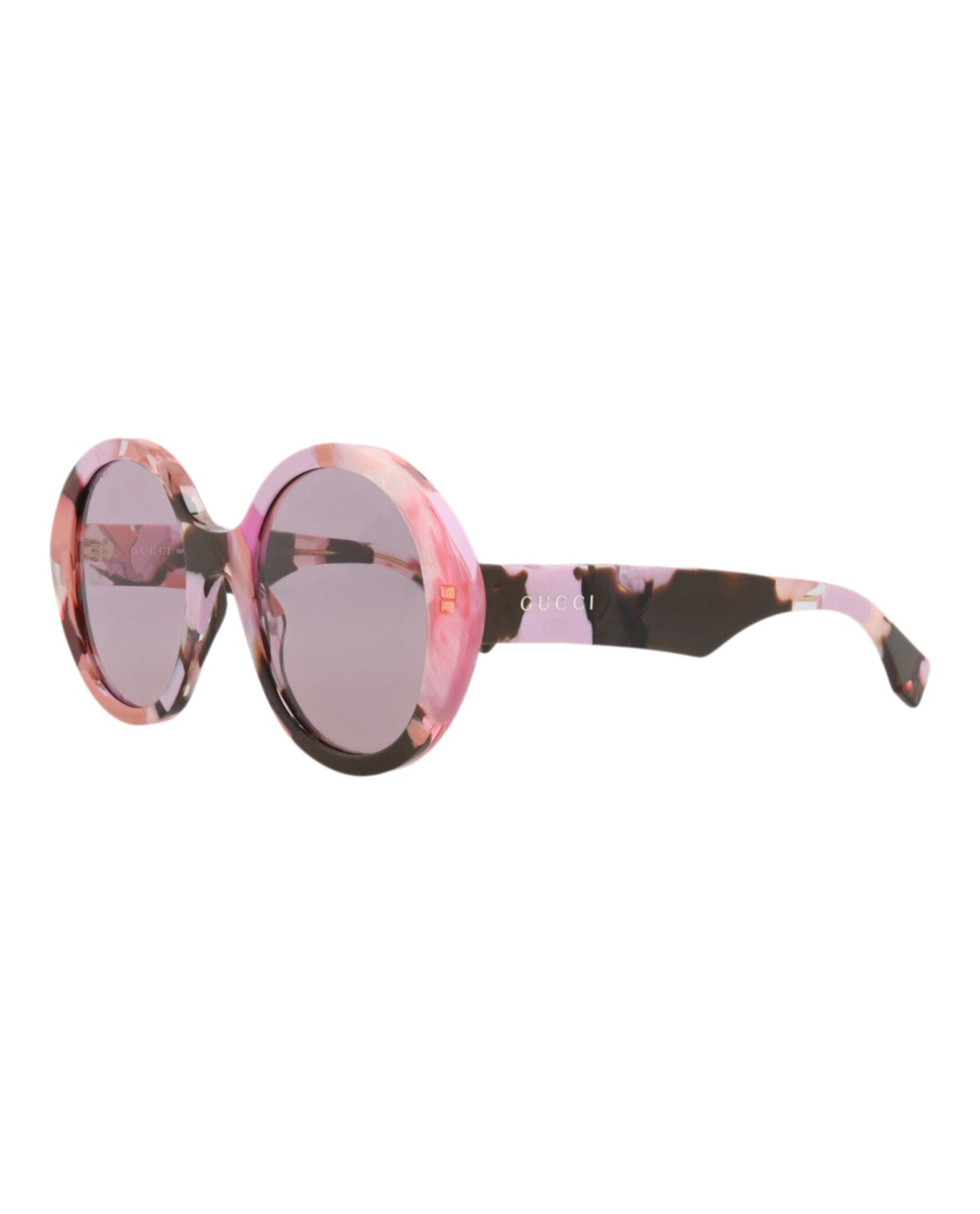 Gucci Womens Round/Oval Pink Pink Violet Fashion Designer Eyewear