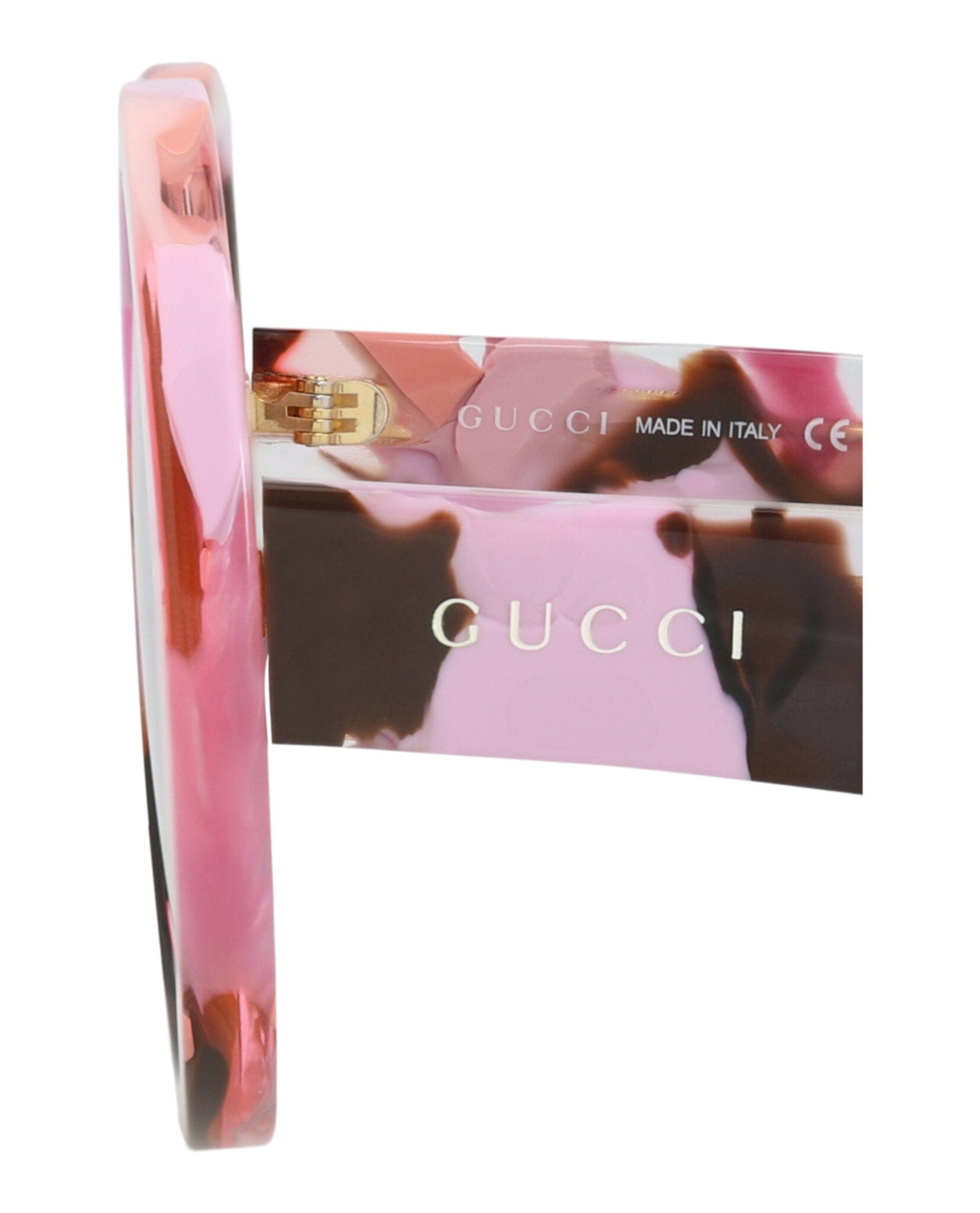 Gucci Womens Round/Oval Pink Pink Violet Fashion Designer Eyewear