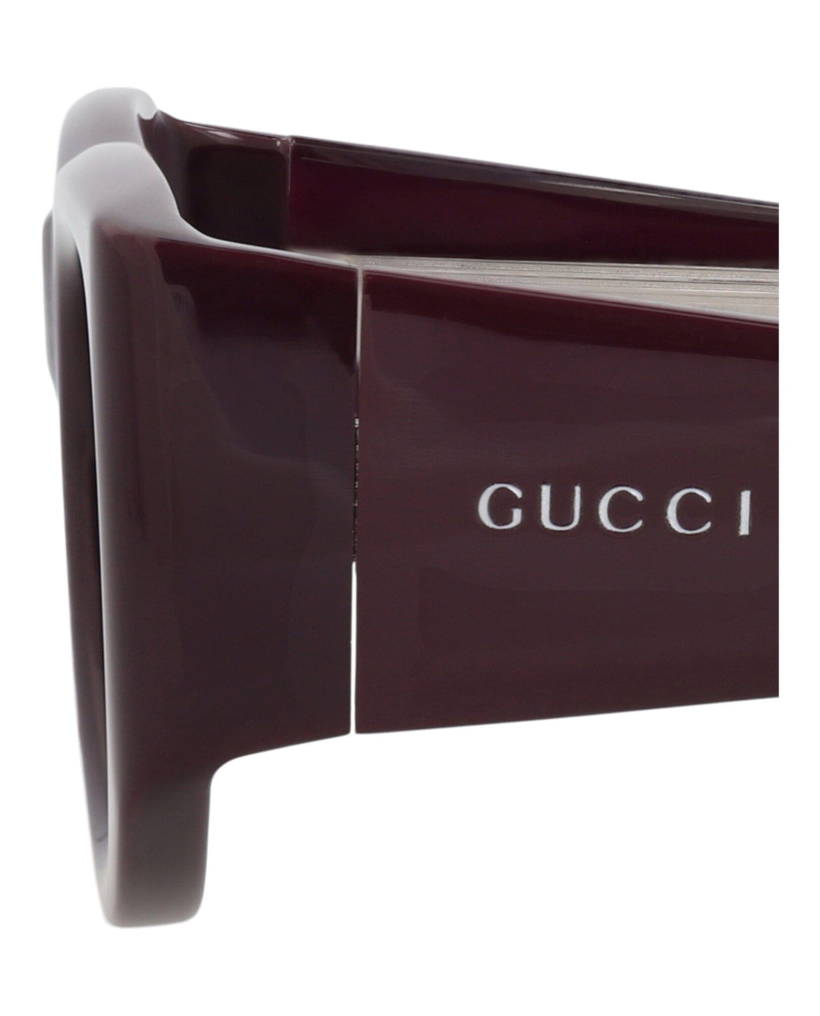 Gucci Womens Cat Eye Violet Violet Violet Fashion Designer Eyewear