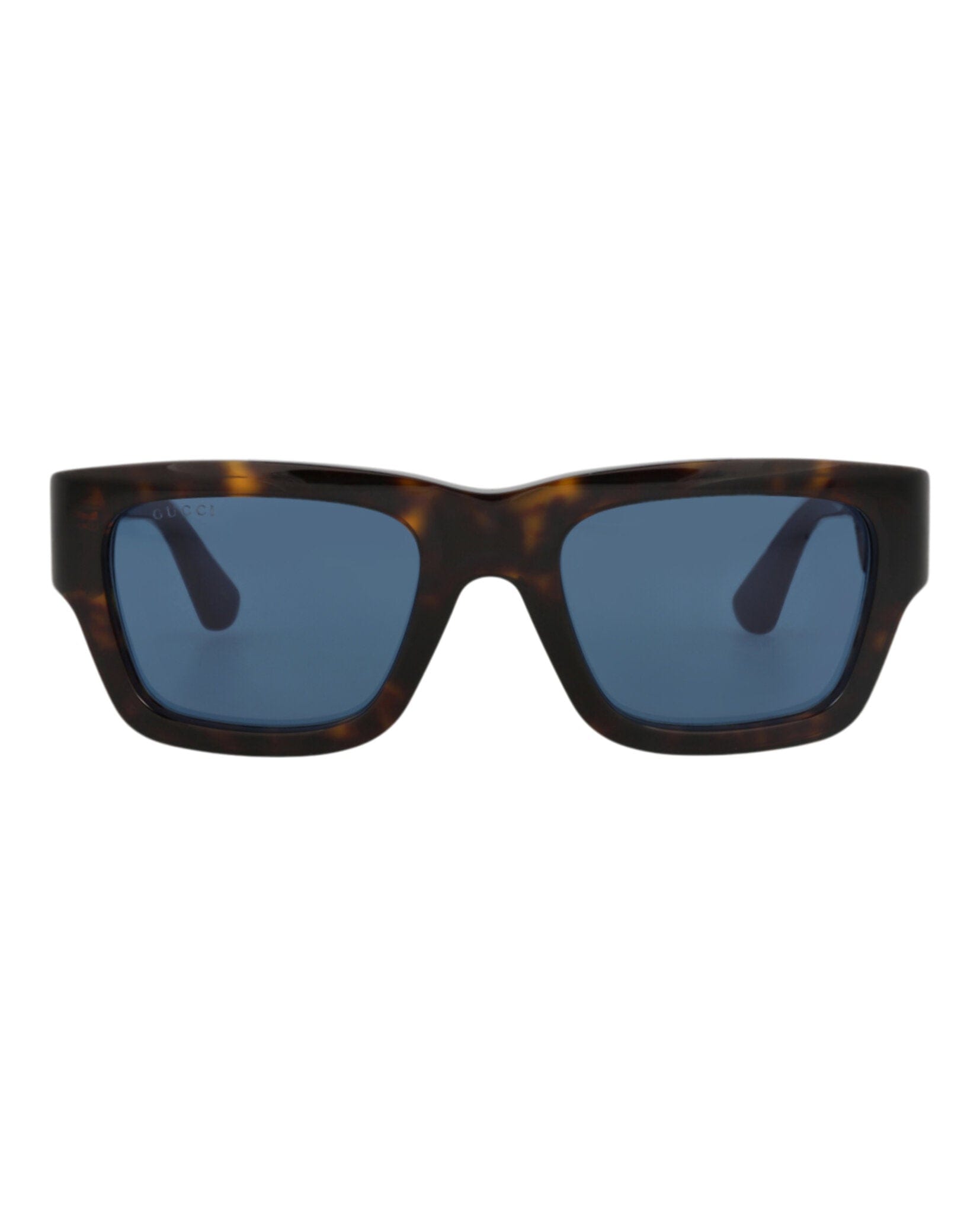 Gucci Mens Square/Rectangle Havana Red Blue Fashion Designer Eyewear