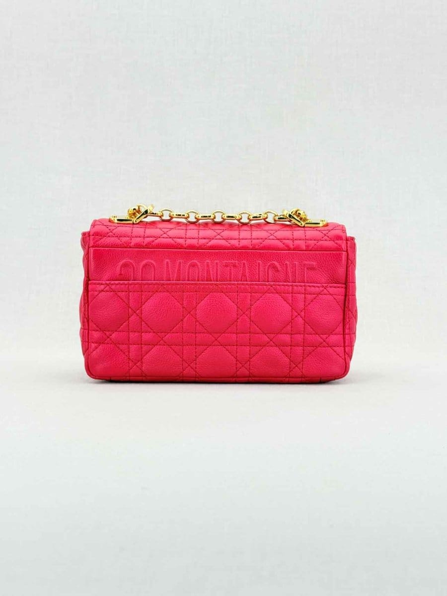Dior Caro Red Cannage Shoulder Bag