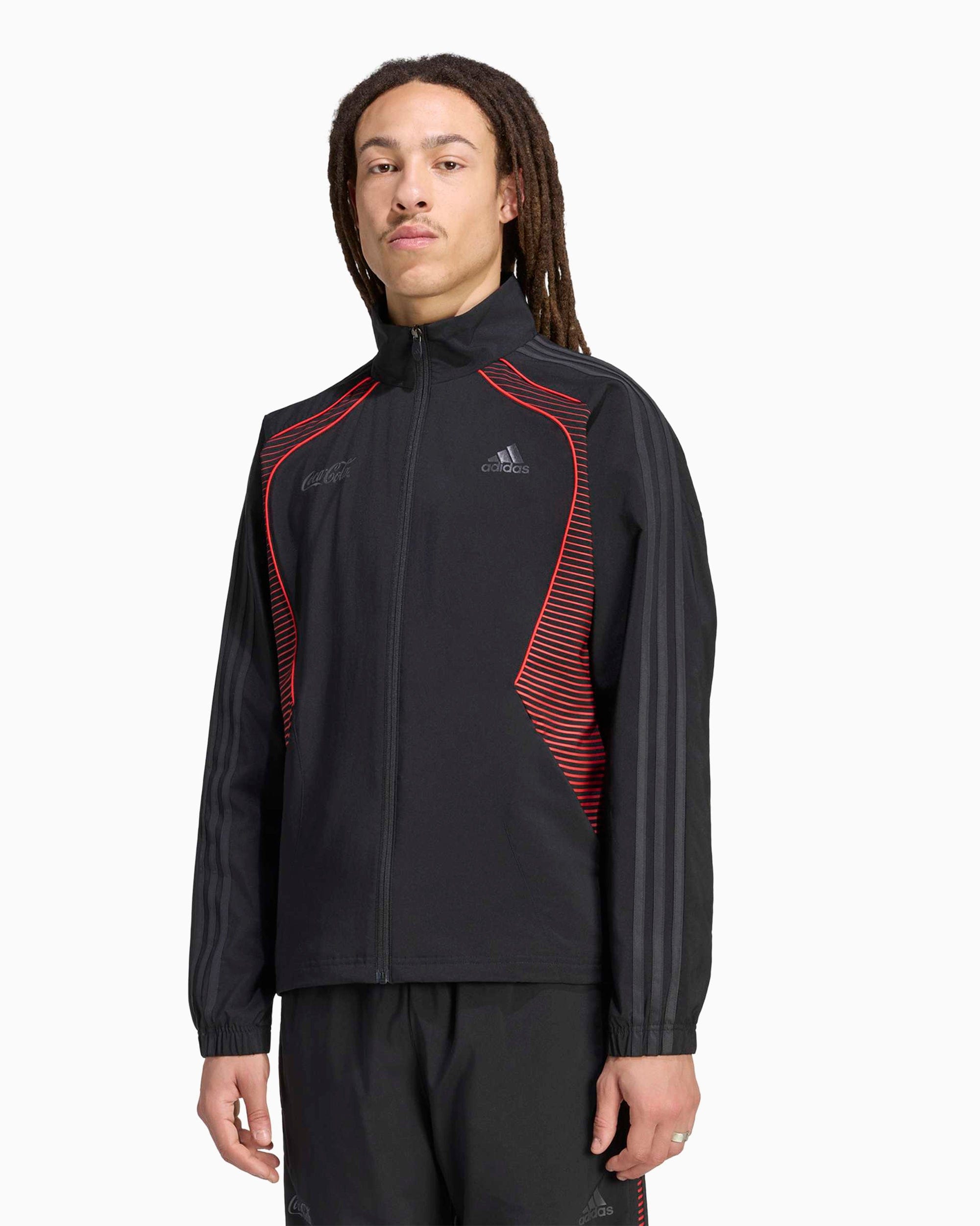 adidas Chaqueta de chandal con logo Relaxed adidas Originals x Coca - Cola Teamgeist para hombre